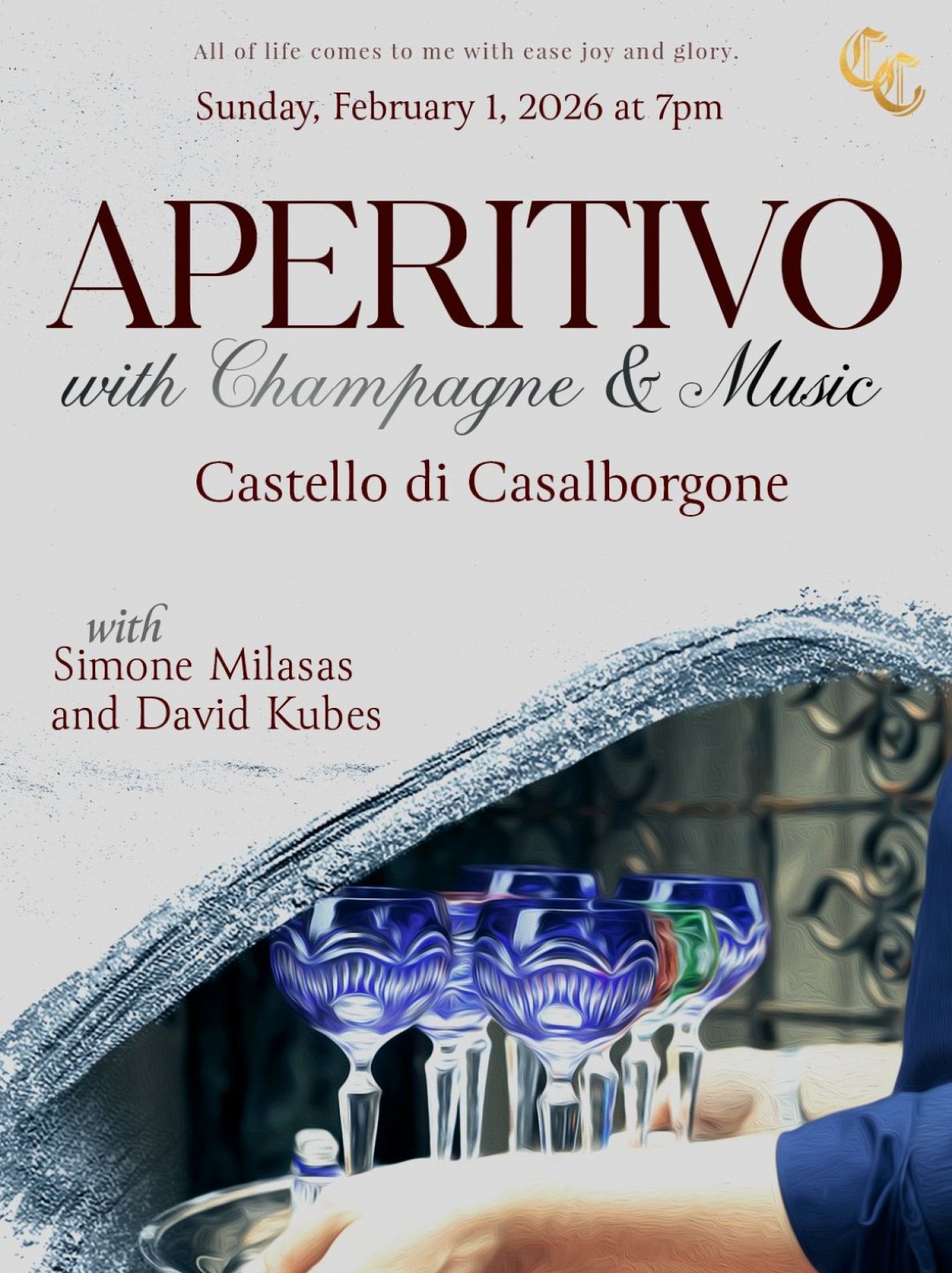 Apertivo at the Castle, 1 February | Event in Casalborgone | AllEvents