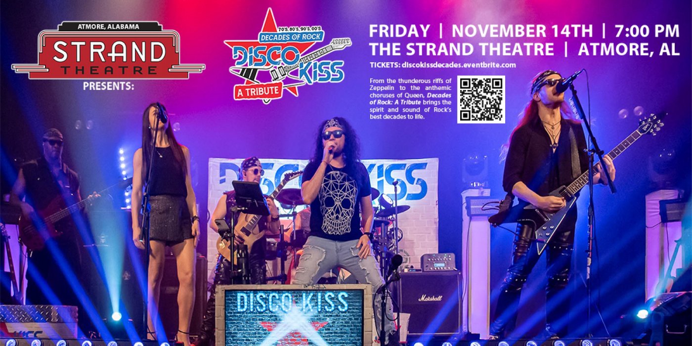 Decades of Rock: A Tribute, 14 November | Event in Atmore | AllEvents