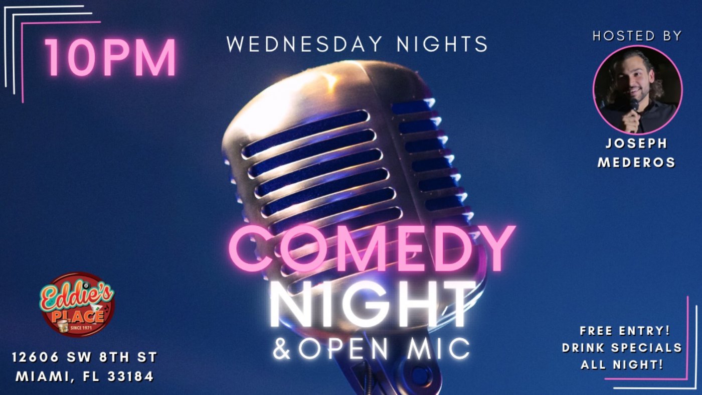 Comedy Night at Eddie's Place | Event in Miami | AllEvents