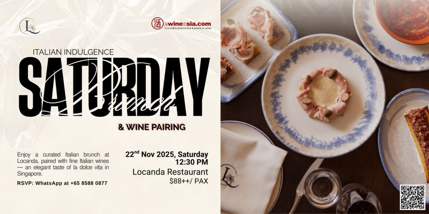 Saturday Brunch at Locanda, 22 November | Event in Singapore | AllEvents