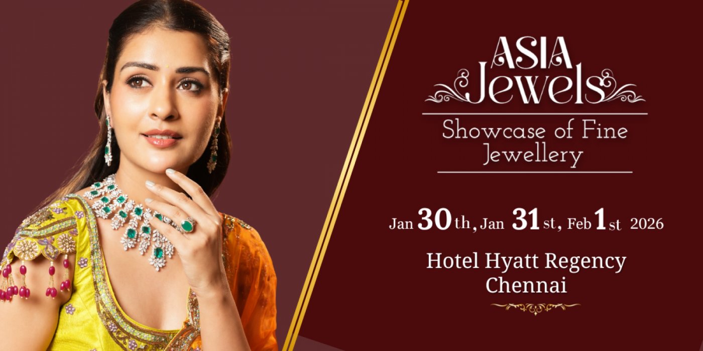 Asia Jewels Show 2026-Chennai, 30 January | Event in Chennai | AllEvents