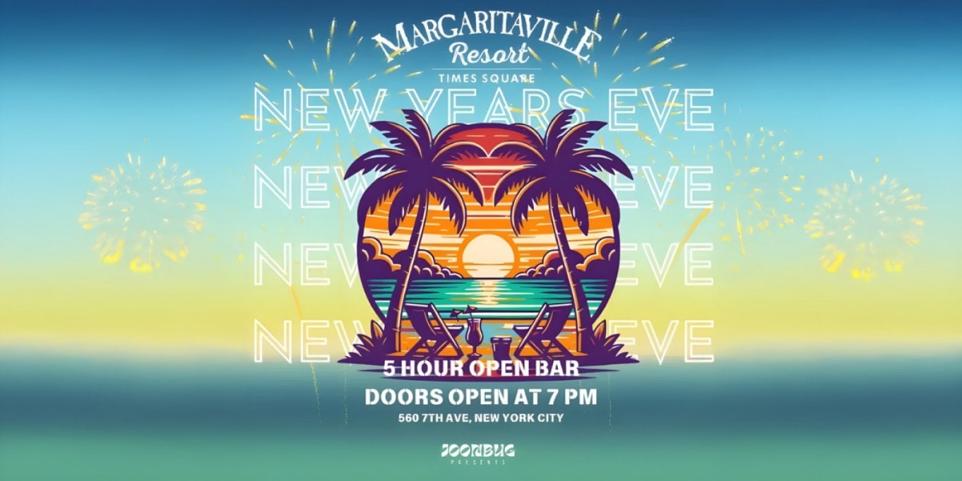 Margaritaville Times Square – Gala in Paradise NYE 2026 Party