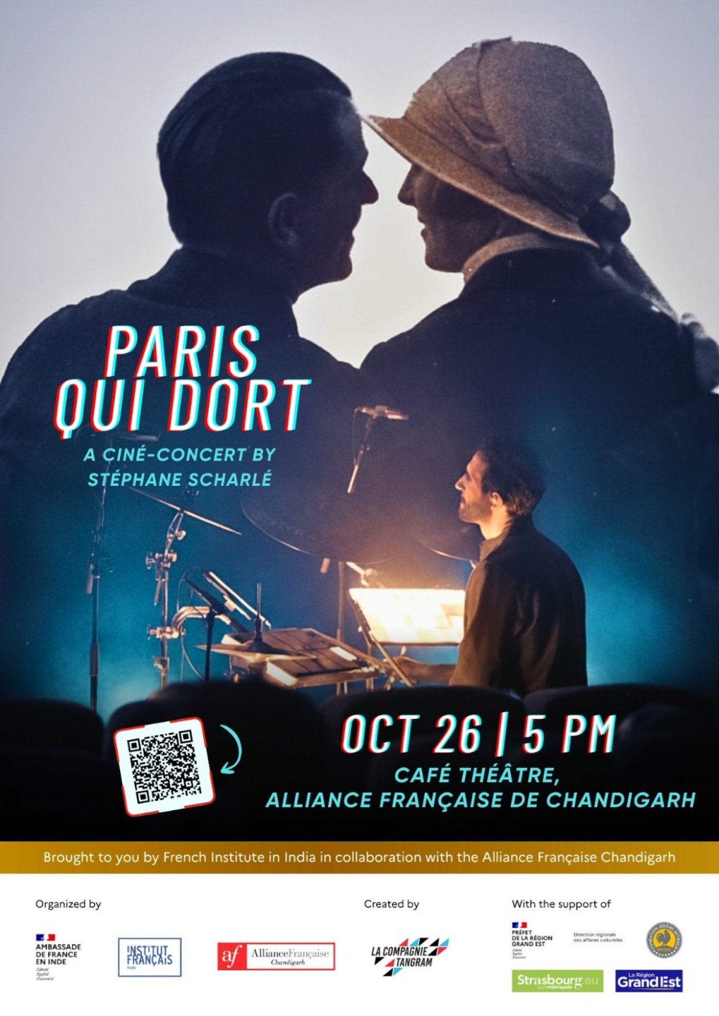 PARIS QUI DORT – CINÉ-CONCERT, 26 October | Event in Chandigarh | AllEvents