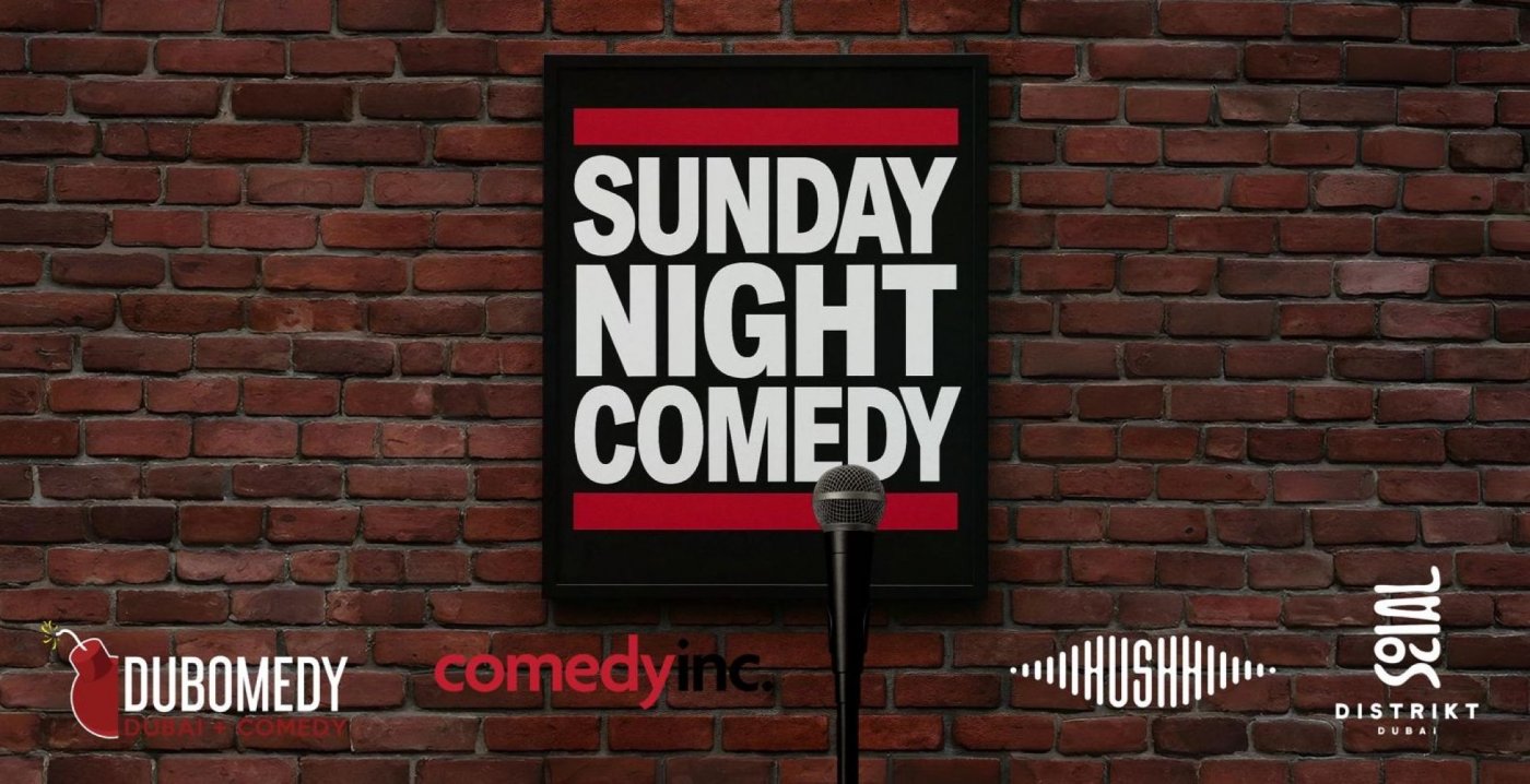 Dubomedy's Sunday Night Comedy @ Social Distrikt | Dec. 21, 21 December | Event in Dubai | AllEvents