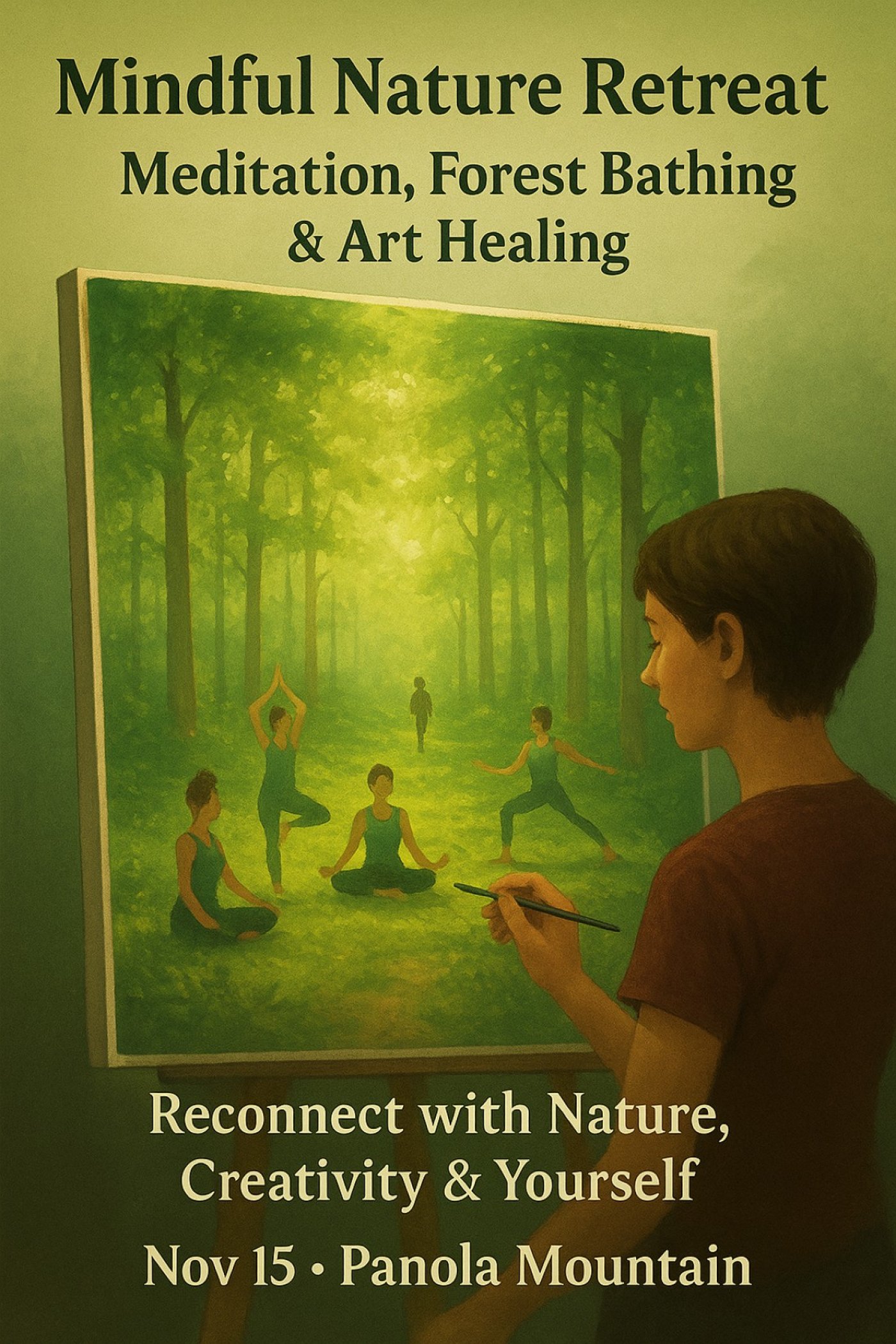 Mindful Nature Retreat: Meditation, Forest Bathing & Art Healing | Event in Stockbridge | AllEvents