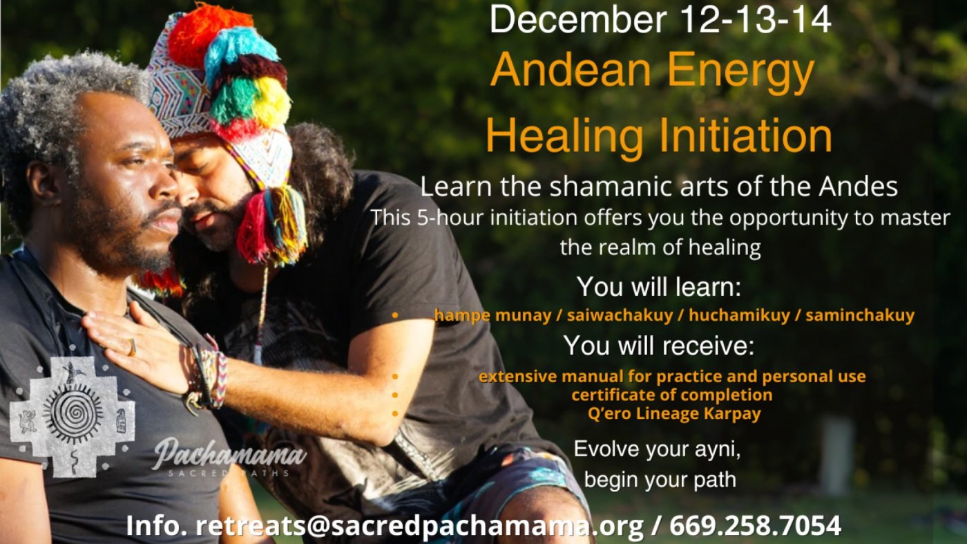 Andean Energy Healing Initiation, 12 December | Online Event | AllEvents