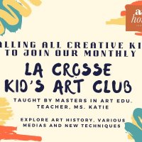 Art House La Crosse, Kids Art Club  logo