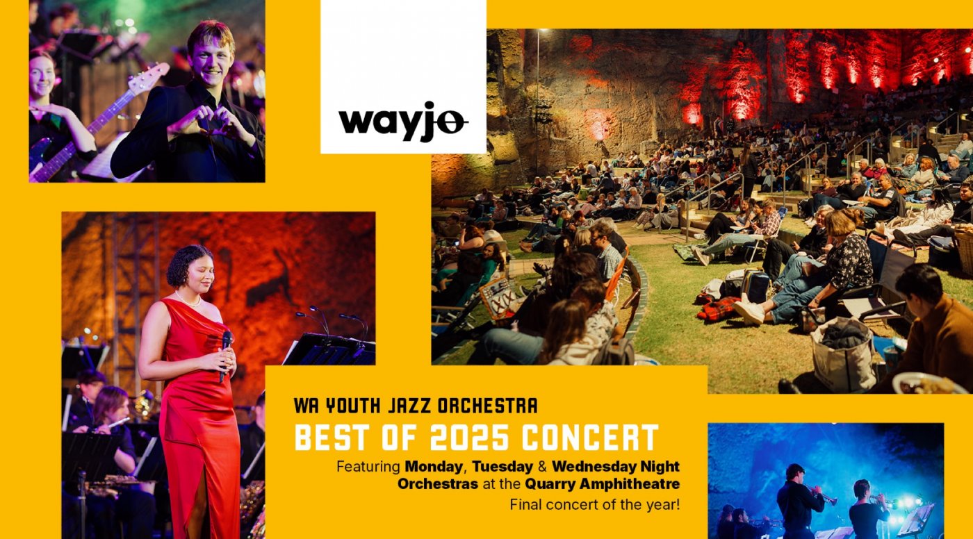 WA Youth Jazz Orchestra’s Best of 2025 Concert, 22 November | Event in Perth | AllEvents