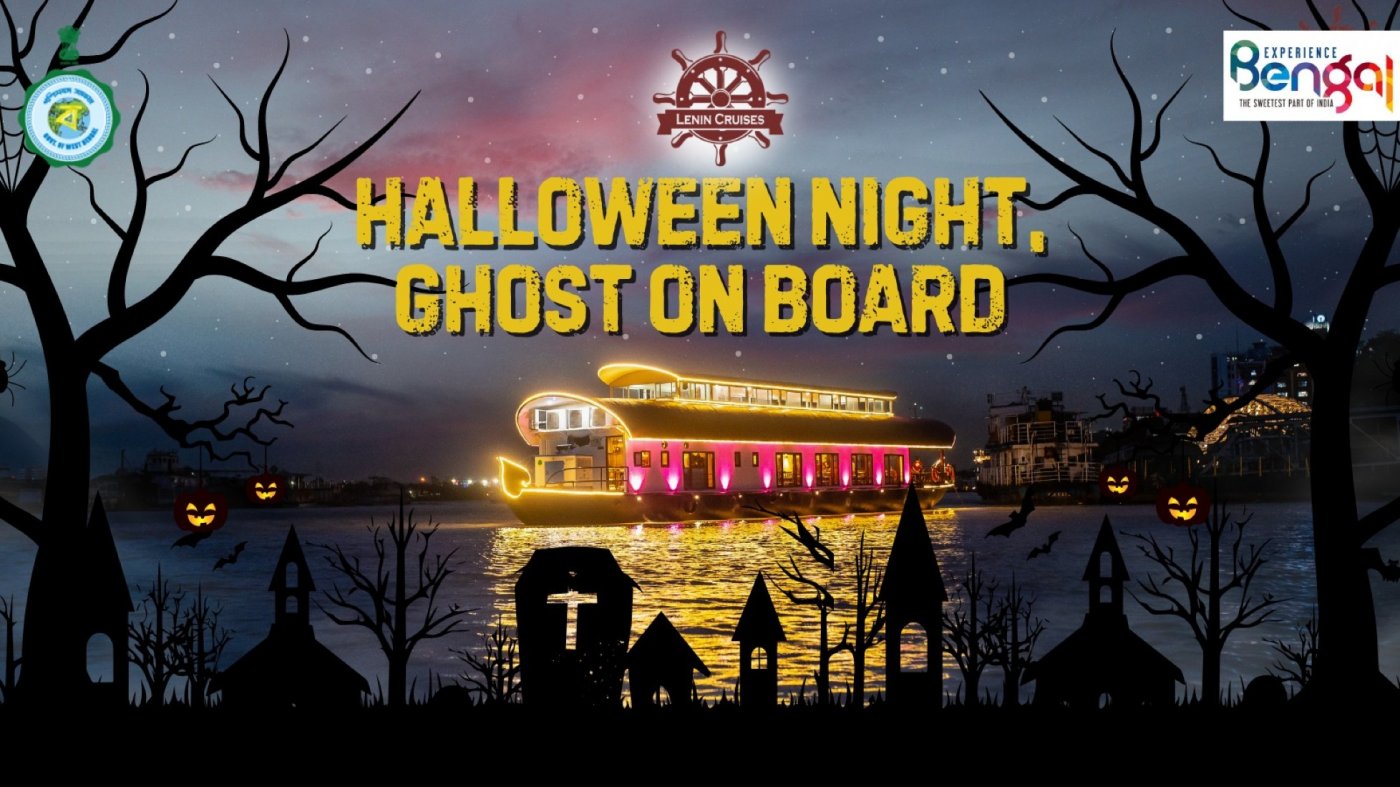HALLOWEEN NIGHT GHOST ON BOARD AT LENIN CRUISE