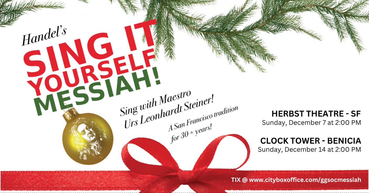 Sing it Yourself Messiah!, 14 December | Event in Benicia | AllEvents