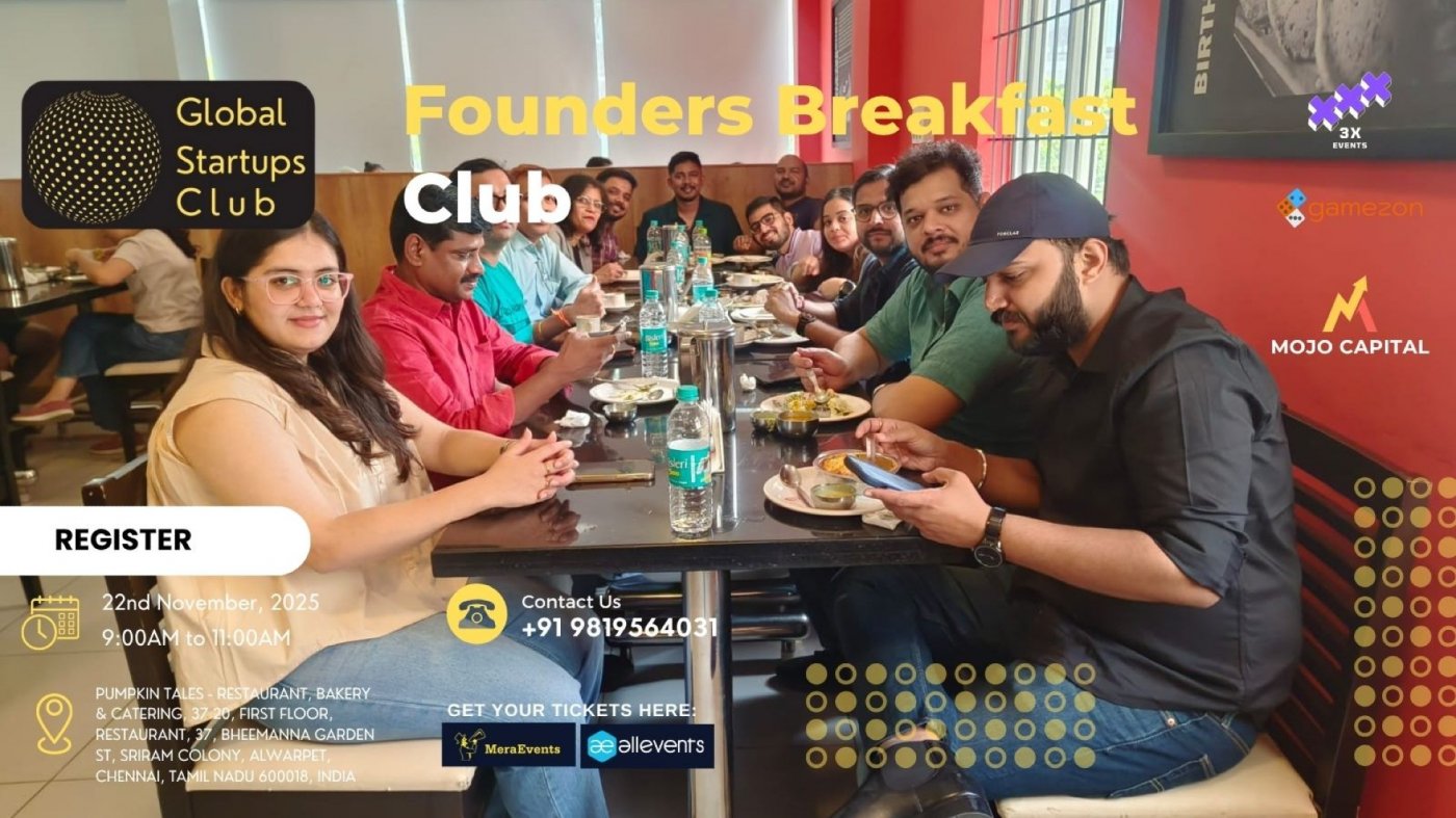 Founders Breakfast Club Chennai 2025