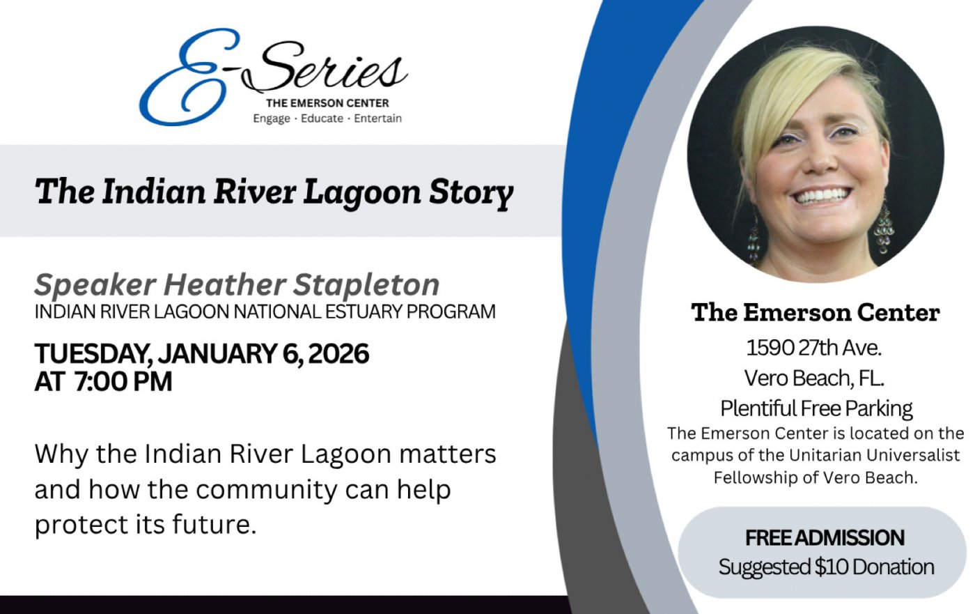 The Indian River Lagoon Story , 6 January | Event in Vero Beach | AllEvents