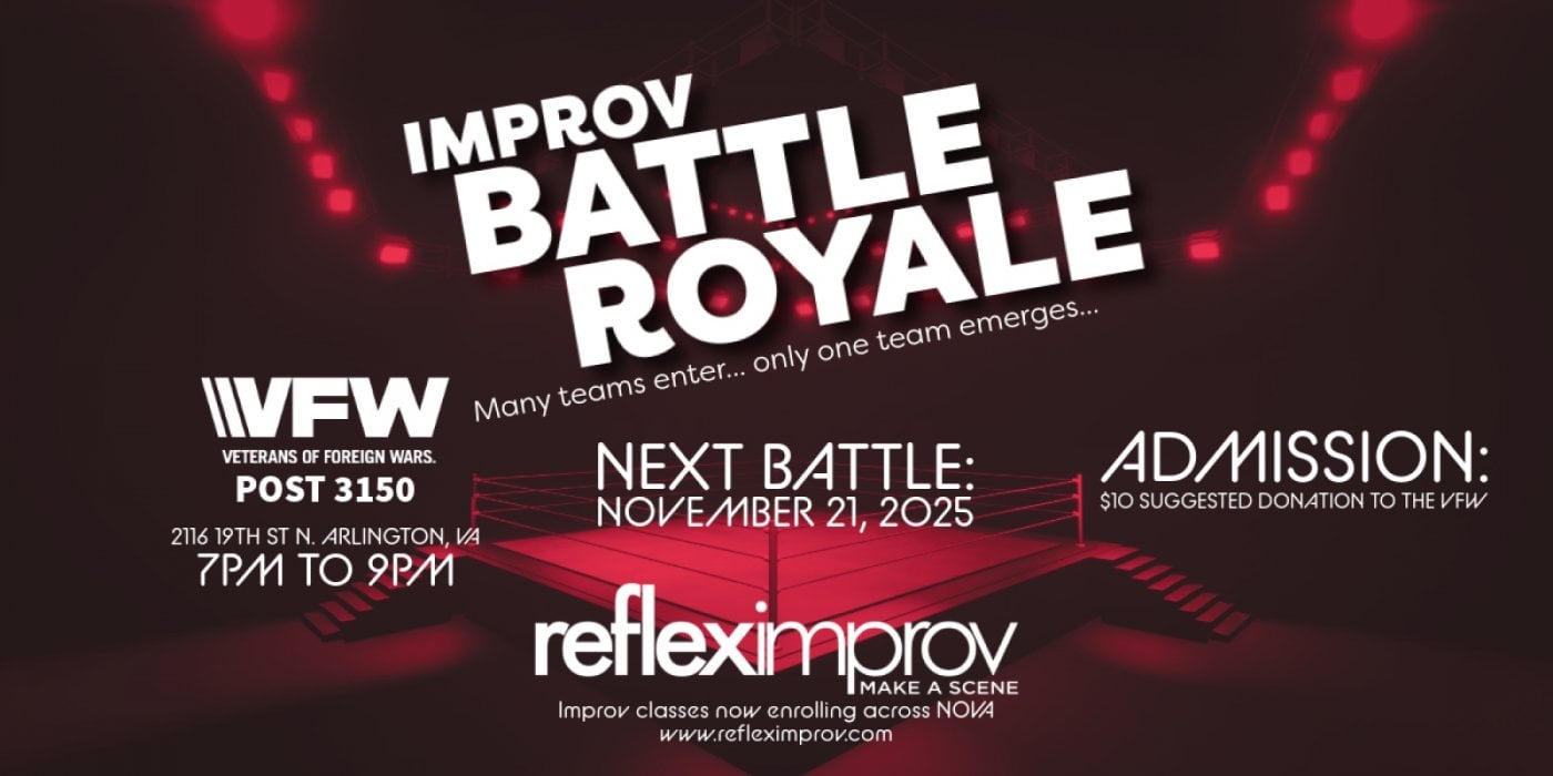 Improv Battle Royale - November Match, 21 November | Event in Arlington | AllEvents