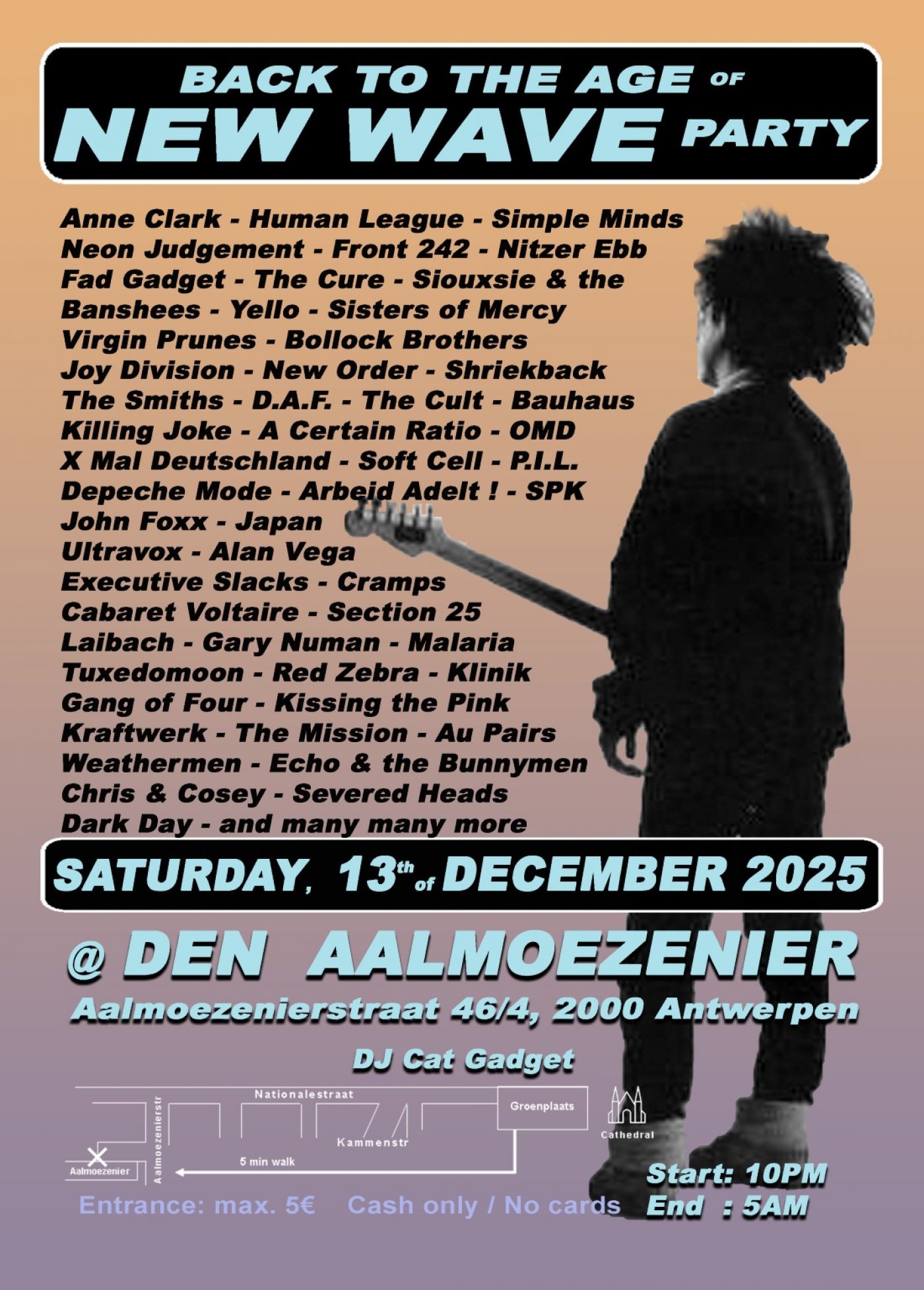 Back to the age of New Wave, 13 December | Event in Antwerp | AllEvents