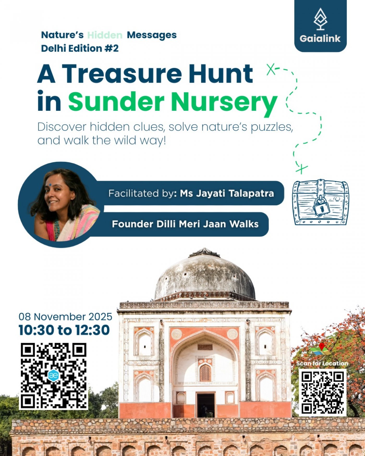 Nature's Hidden Messages - A Treasure Hunt in Sunder Nursery | Event in New Delhi | AllEvents