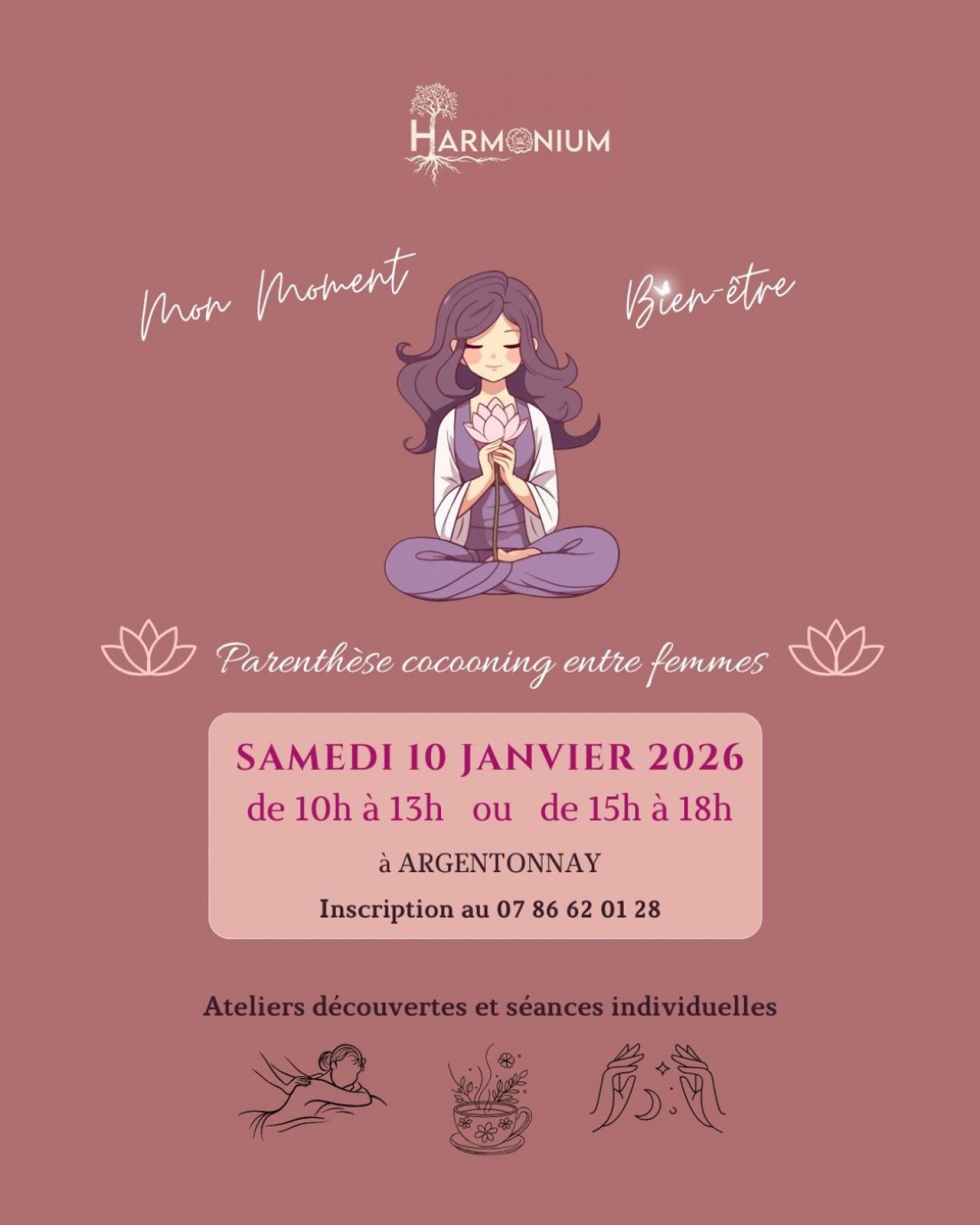 Mon Moment Bien-être, 10 January | Event in Cholet | AllEvents