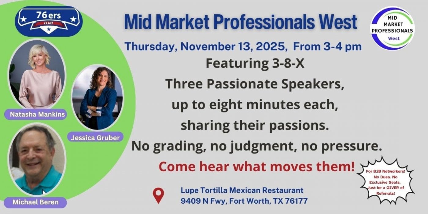 Mid Market Professionals West | Event in Fort Worth | AllEvents