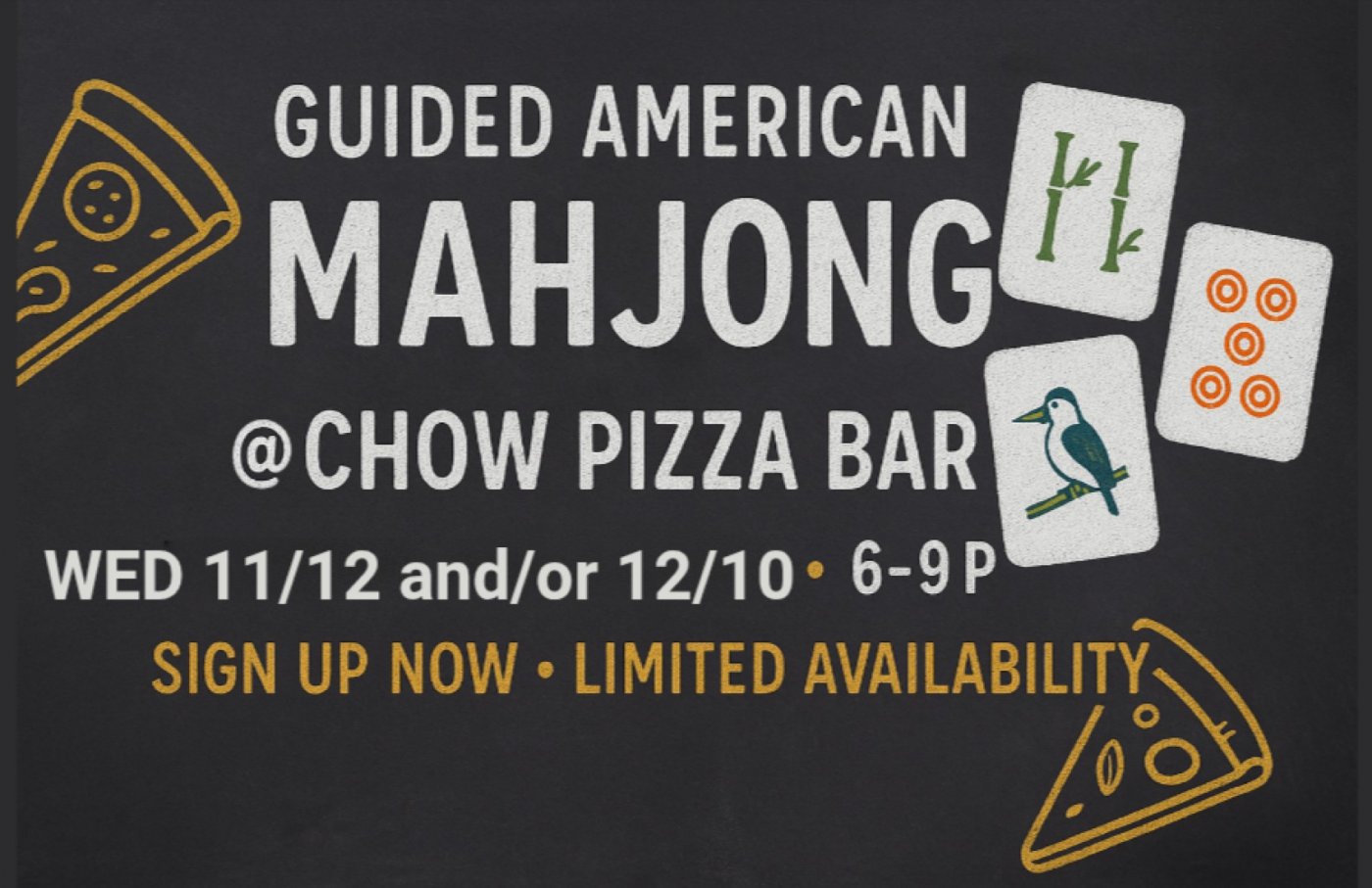 American Mahjong Guided Play Session, 10 December | Event in Raleigh | AllEvents