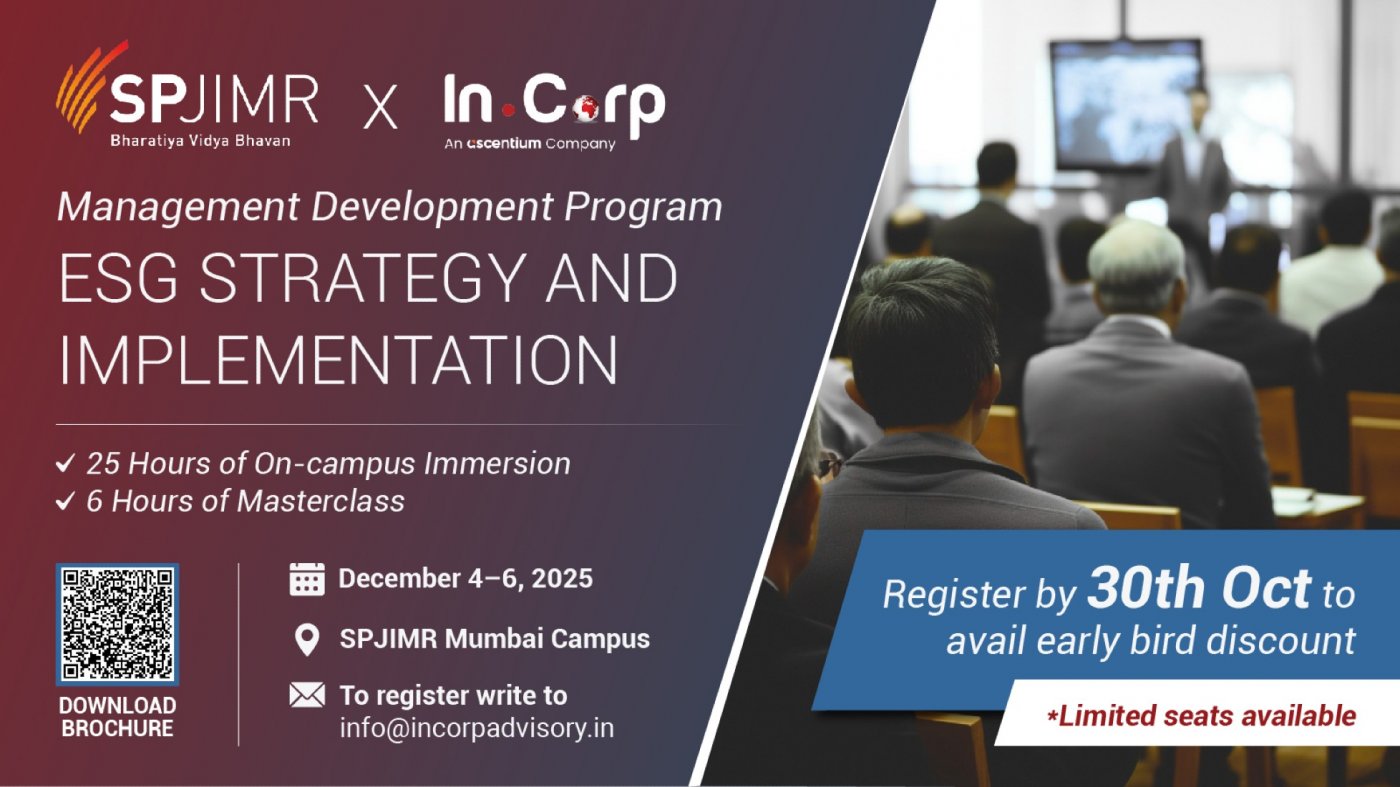 ESG Strategy and Implementation for Business Leaders | Event in Mumbai | AllEvents