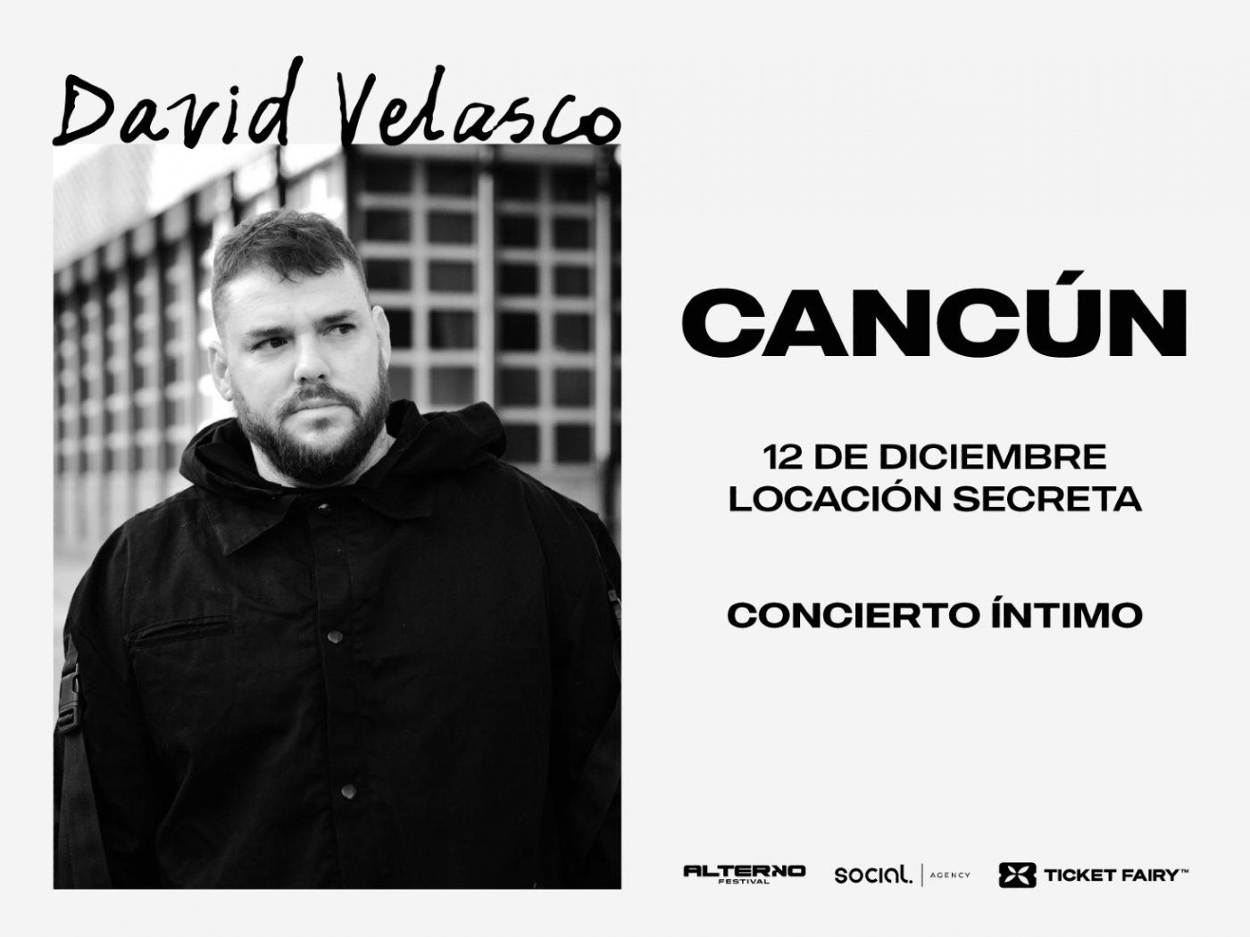 David Velasco en Cancún, 12 December | Event in Cancun | AllEvents