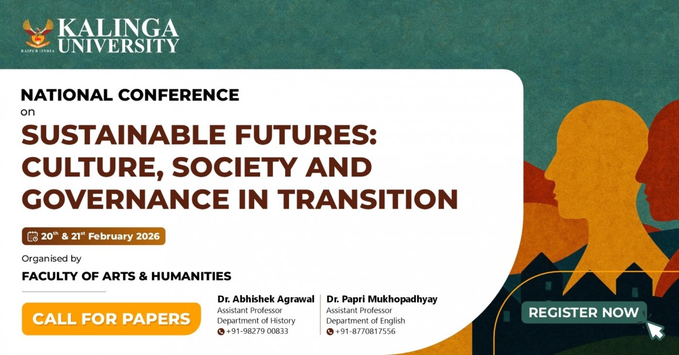 National Conference On Sustainable Futures: Culture, Society And Governance In Transition, 20 February | AllEvents
