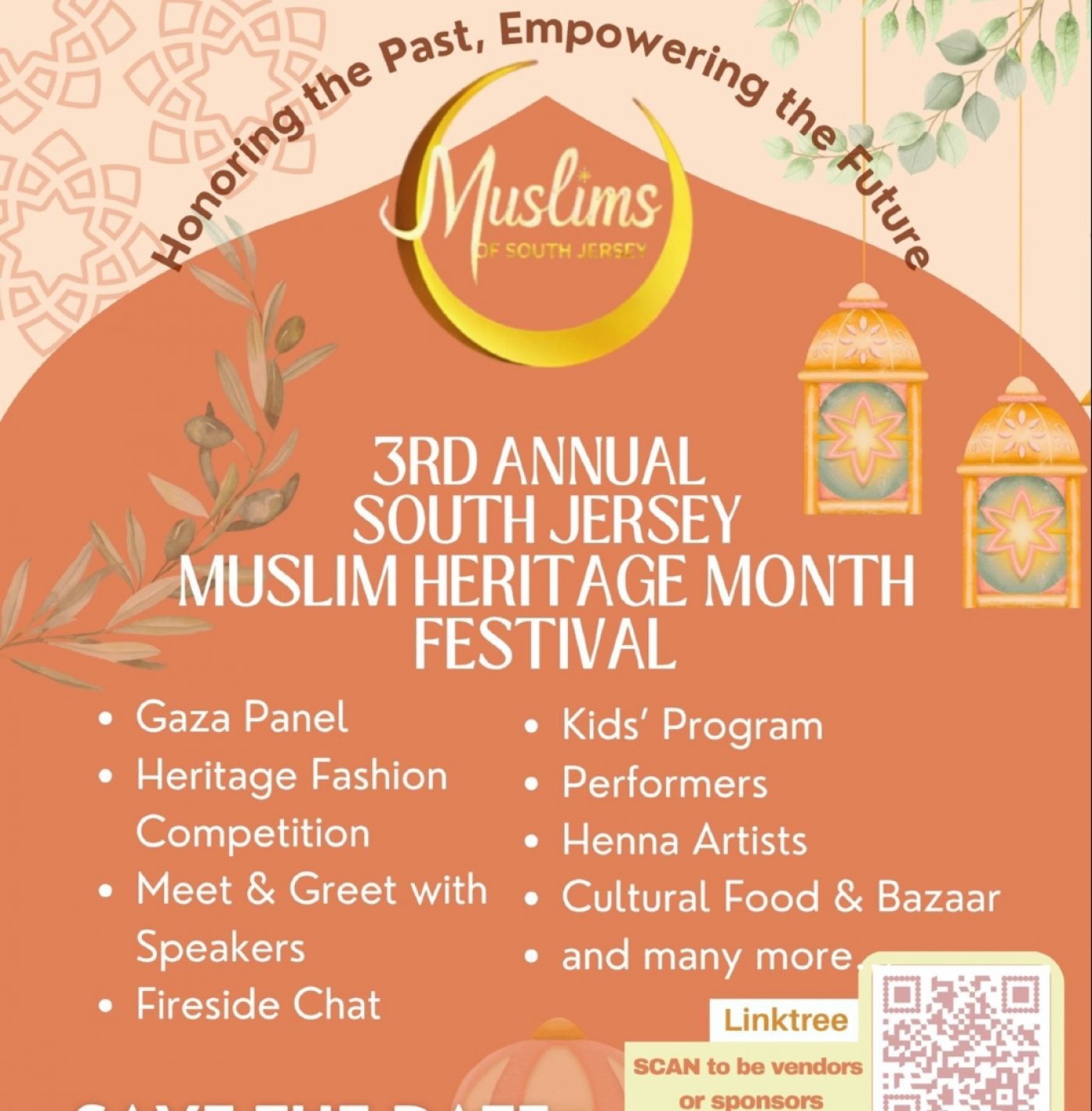 3rd Annual Muslim Heritage Month Festival, Eden Gardens Banquet ...
