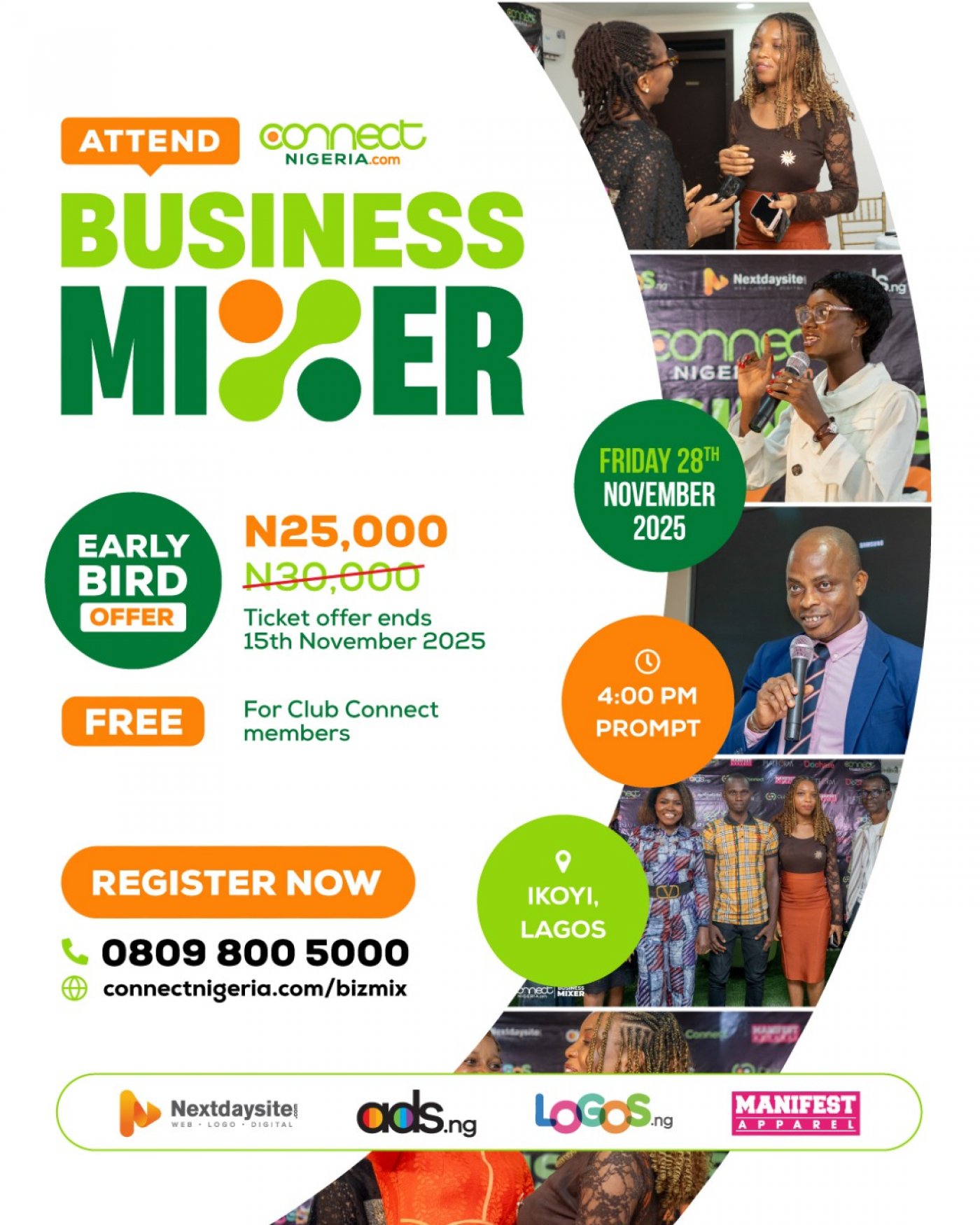 Connect Nigeria Business Mixer, November 2025 Edition, 28 November | Event in Lagos | AllEvents