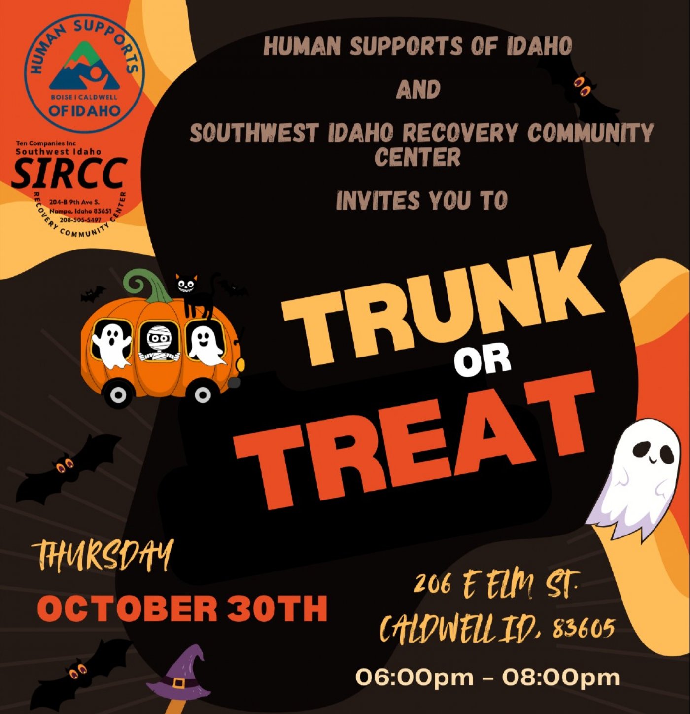 SIRCC and Human Supports of Idaho FREE Trunk or Treat in Caldwell ...