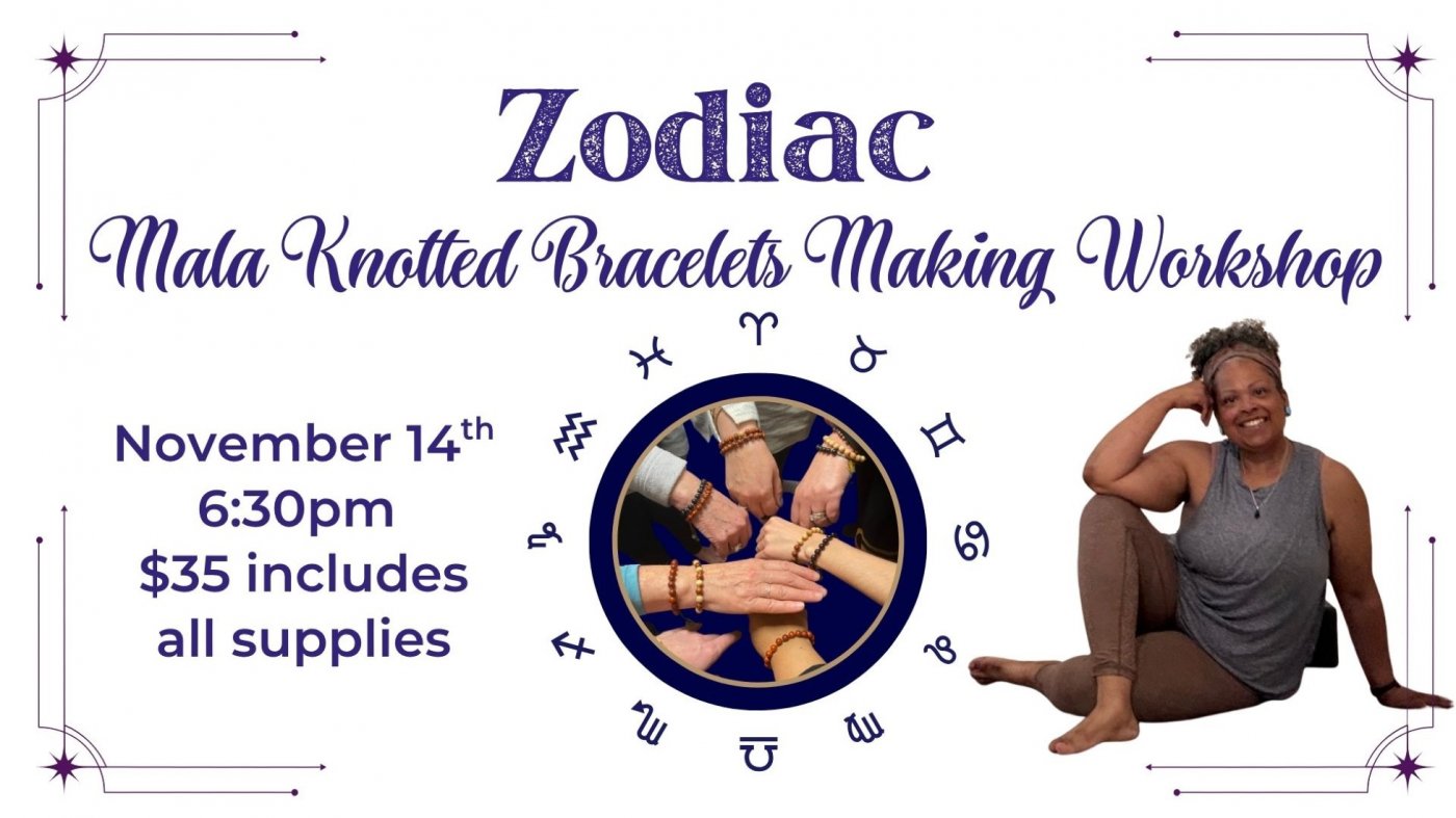 Zodiac Knotted Mala Bead Bracelet Making Workshop | Event in Framingham | AllEvents
