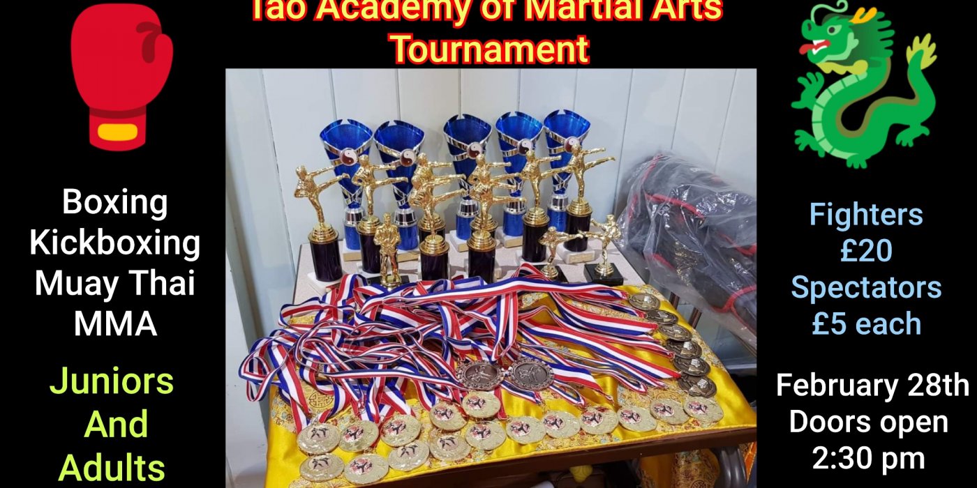 Tao Academy Tournament, 28 February | Event in Littlehampton | AllEvents