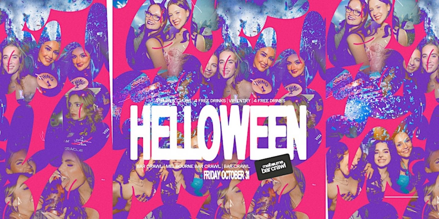 Halloween Bar Crawl | Melbourne 2025 | FRIDAY OCTOBER 31, The Black ...