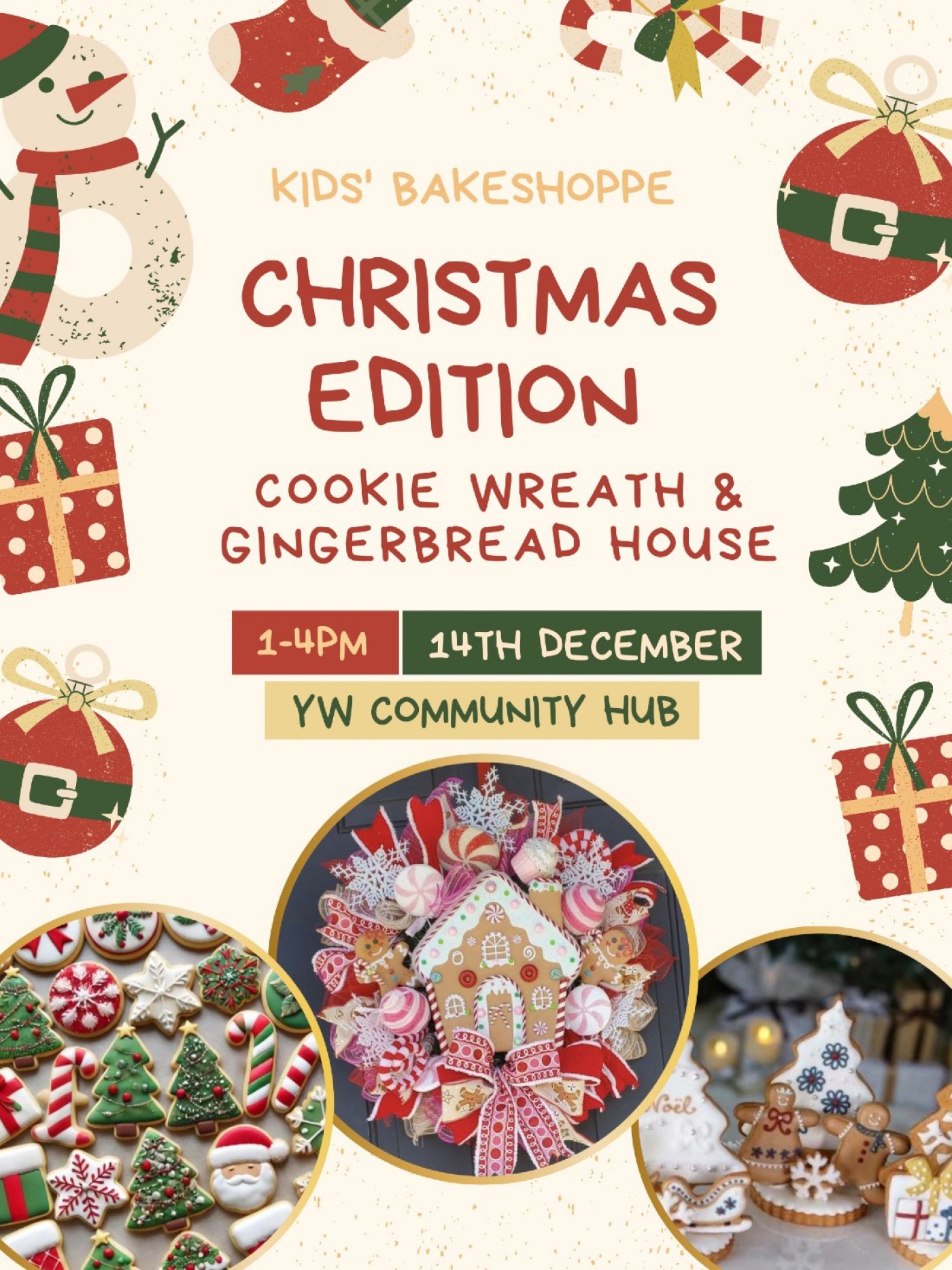 Kids Bake Shoppe: Christmas Edition Tickets, YW Community Hub