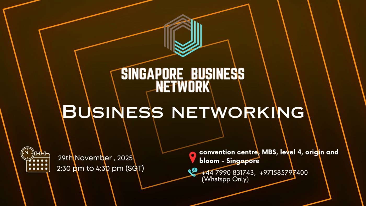 BUSINESS NETWORKING Singapore 2025 | Event in Singapore | AllEvents