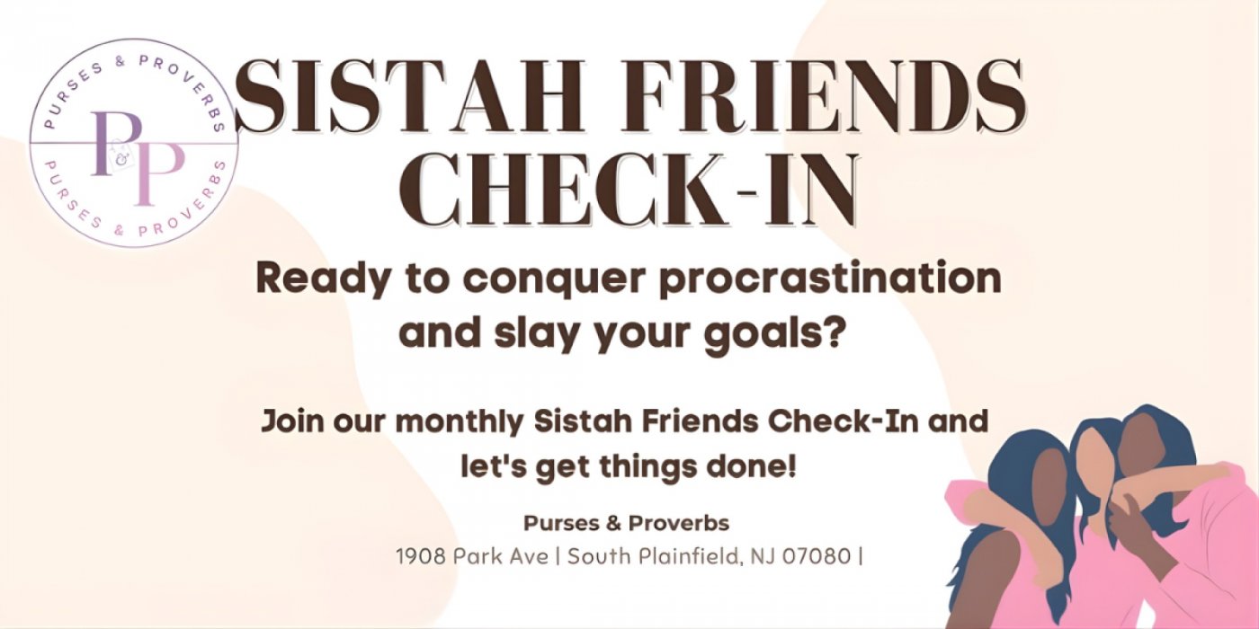 Sistah Friends Check-In | Event in South Plainfield | AllEvents