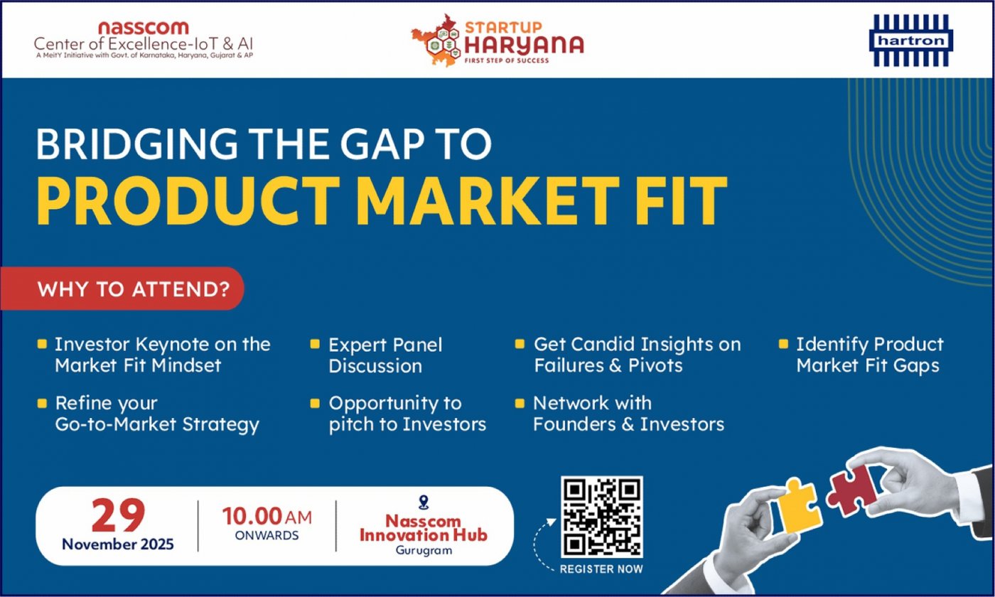 Bridging the gap to Product Market Fit, 29 November | Event in Gurgaon | AllEvents