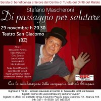 Stefano Mascheroni e Strapaes in "Di passaggio per salutare" logo