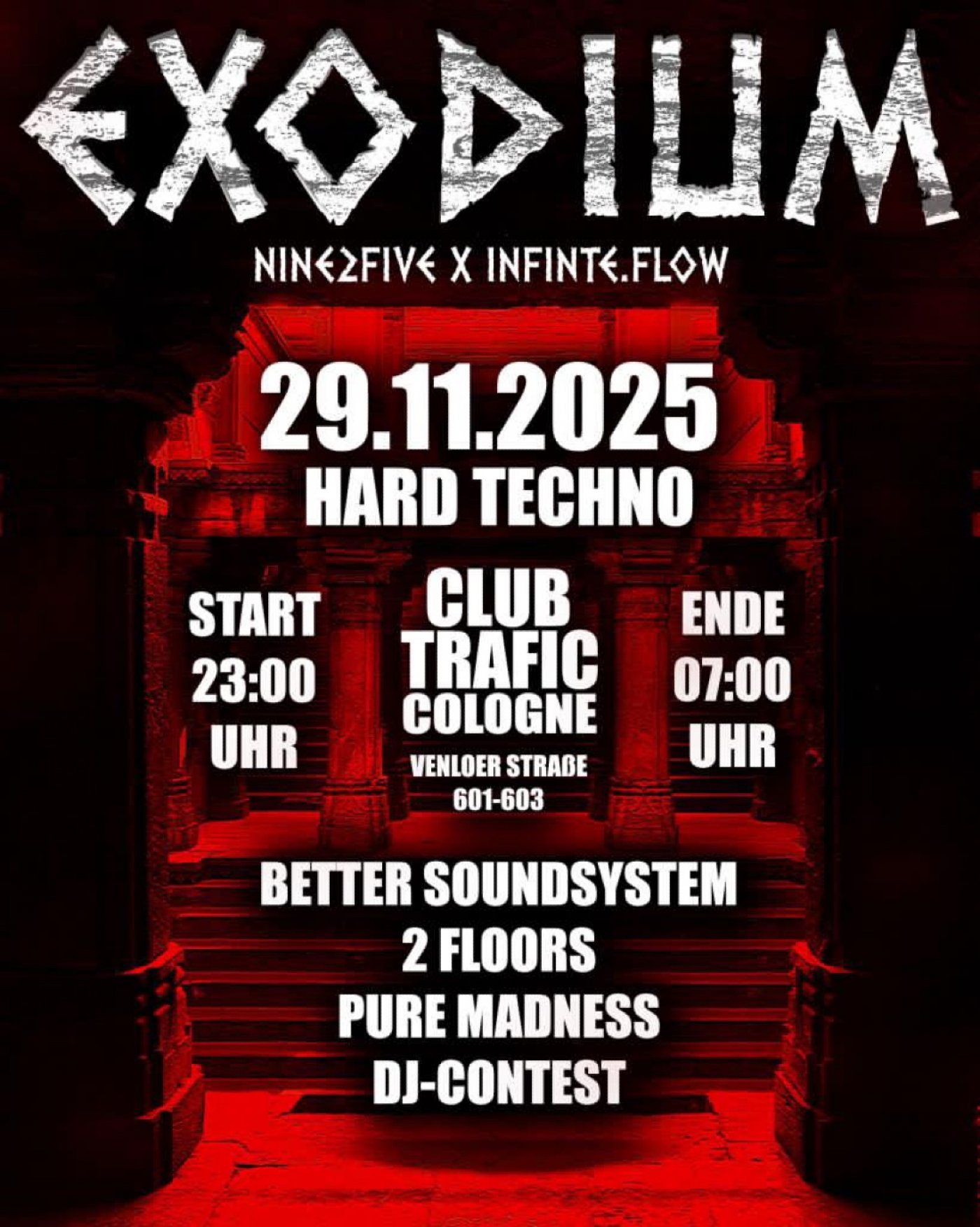 EXODIUM – THE BEAT OF A NEW ERA , 29 November | Event in Cologne | AllEvents