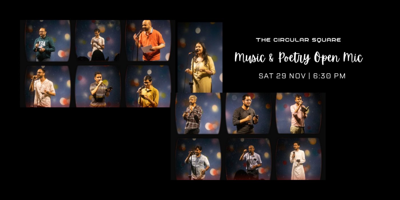 Music & Poetry Open Mic, 29 November | Event in Bangalore | AllEvents