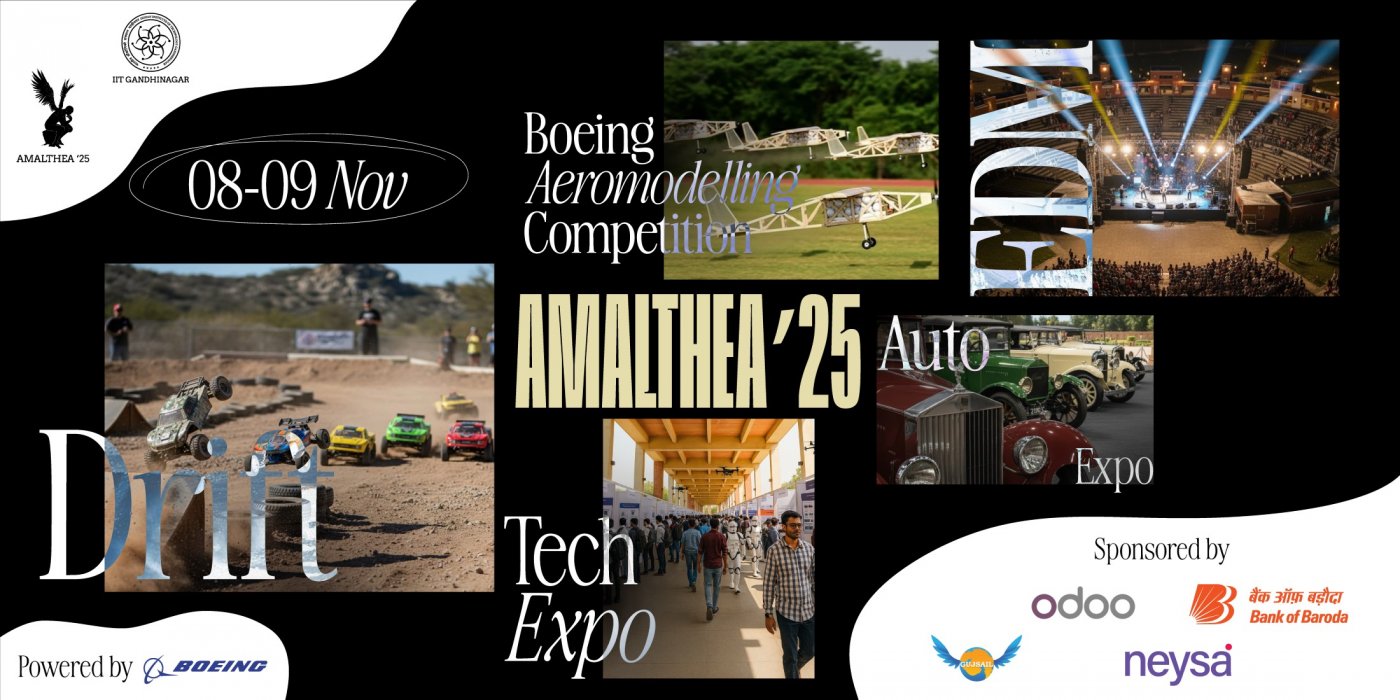 Amalthea - Tech Summit @ IIT Gandhinagar | Event in Gandhinagar | AllEvents