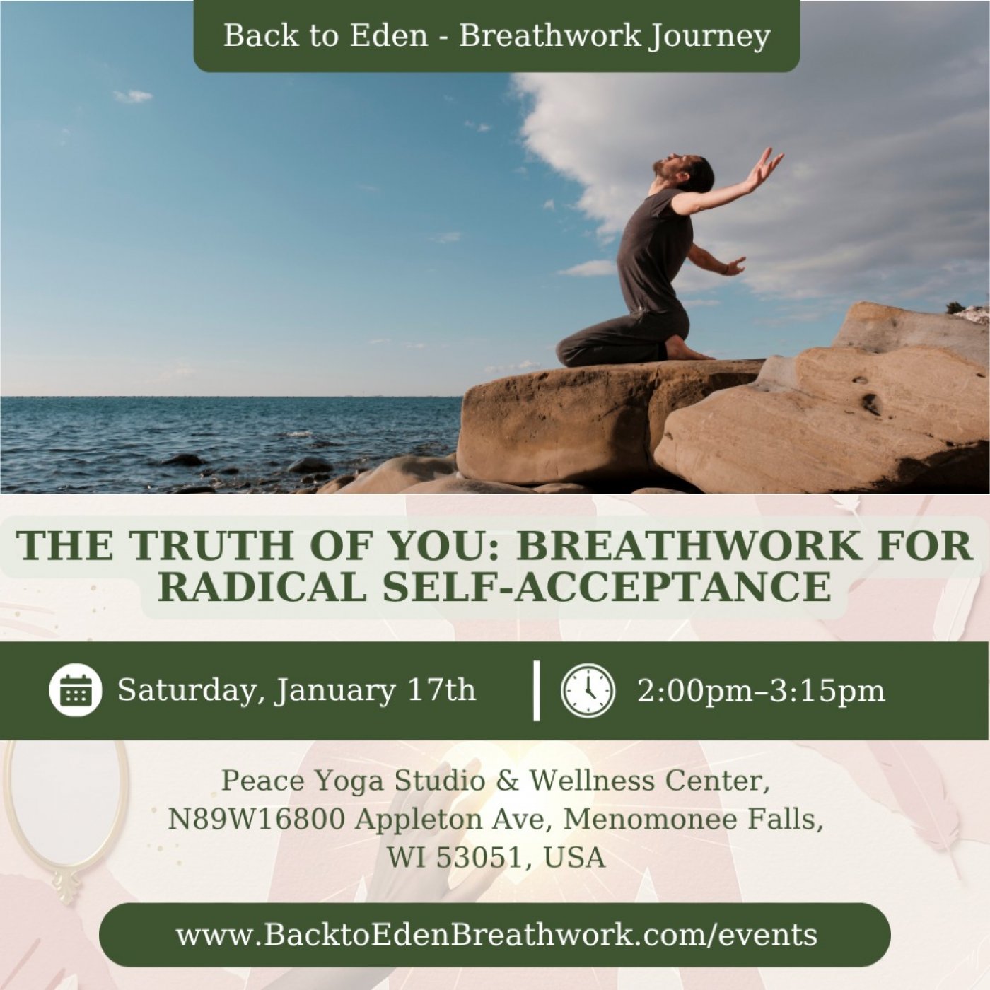 The Truth of You: Breathwork for Radical Self-Acceptance, 17 January | Event in Menomonee Falls | AllEvents