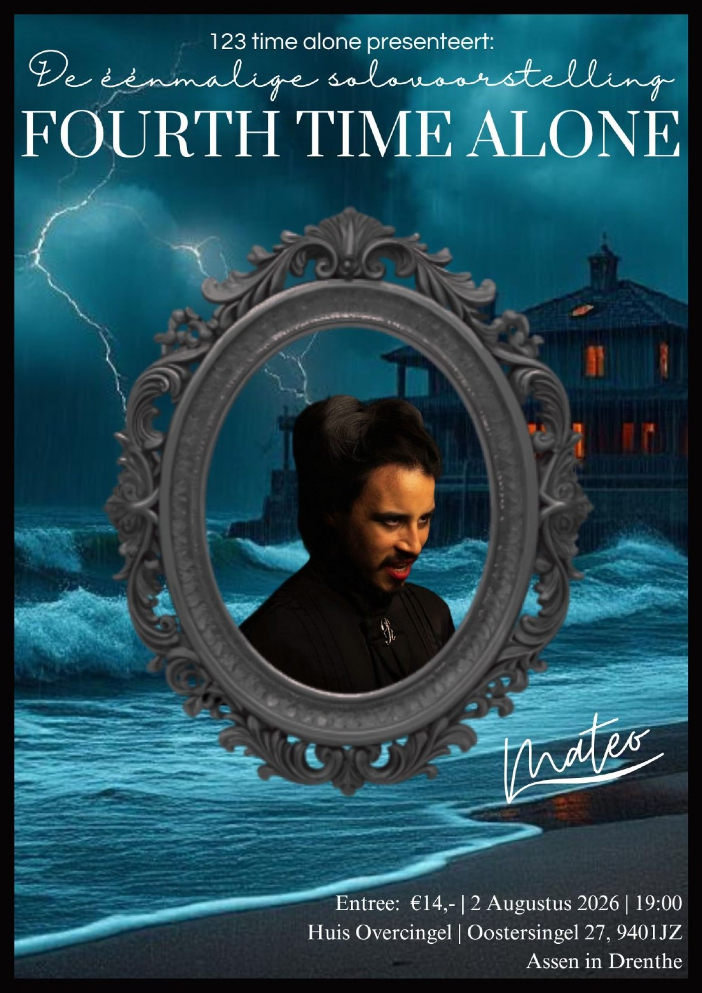 Fourth time alone, 2 August | Event in Assen | AllEvents