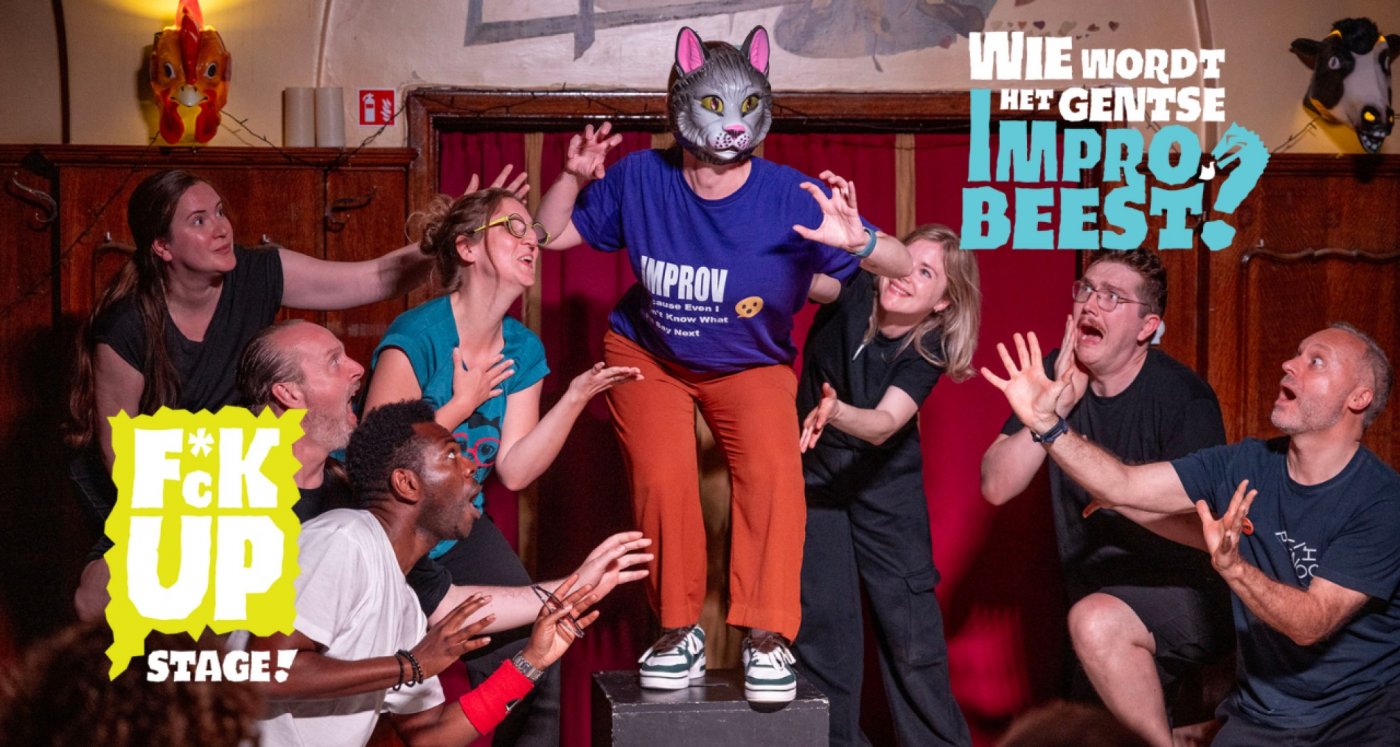 Wie wordt het Gentse improBEEST? Comedyshow, 27 November | Event in Gent | AllEvents