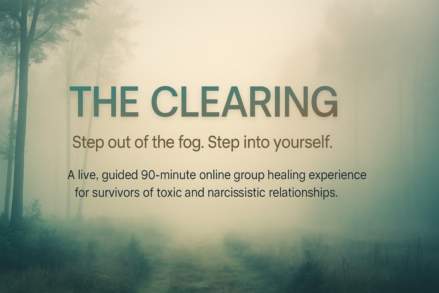 The Clearing – Online Group Healing Session for Survivors of Toxic Relationships, 18 November | AllEvents