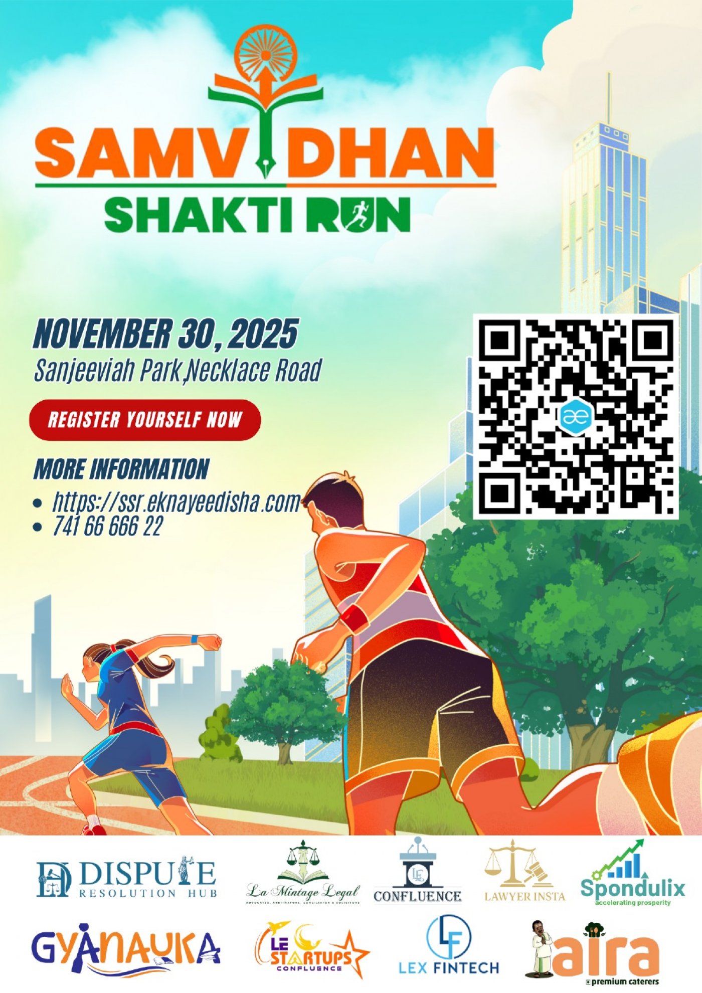 Samvidhan Shakti Run, 30 November | Event in Hyderabad | AllEvents