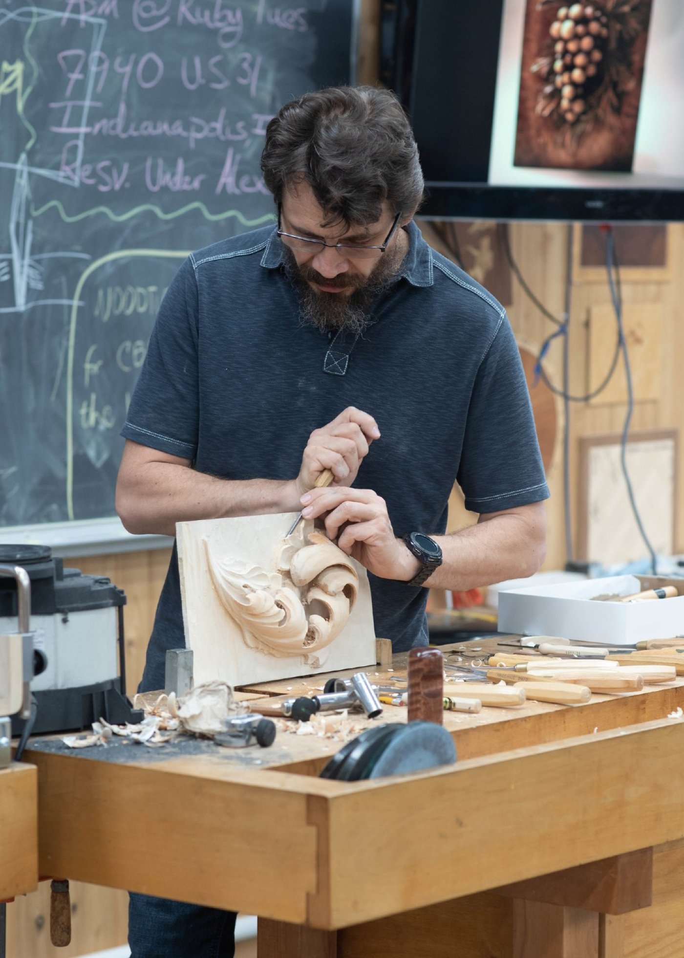 Carving with a Classical Flair – Marc Adams School of Woodworking 2026, 13 July | Event in Franklin | AllEvents