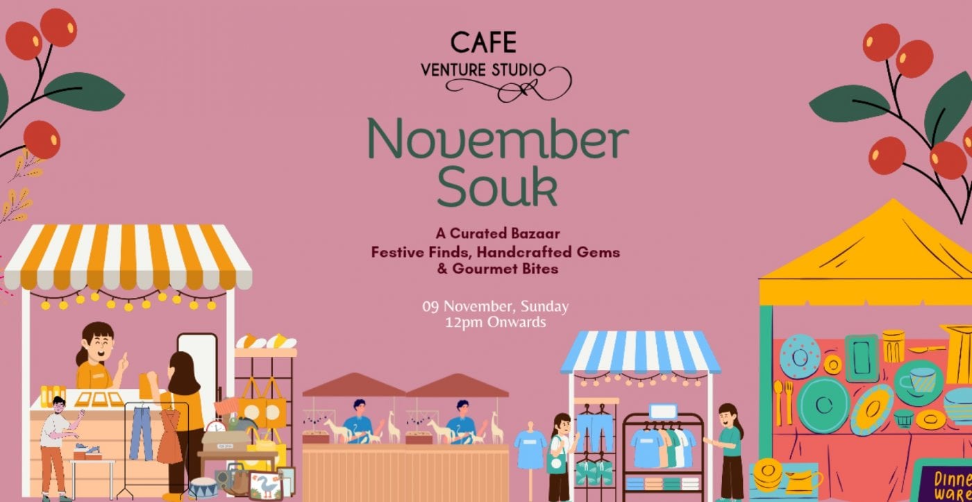 Winter Souk Market, Café Venture Studio, Shree Dada Jinanand Suri Marg ...