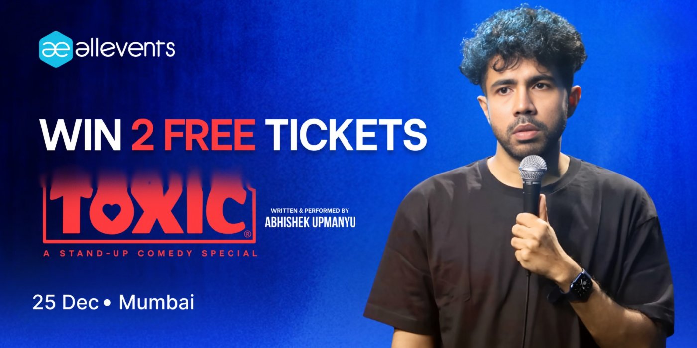 TOXIC - Abhishek Upmanyu Live, 25 December | Event in Mumbai | AllEvents