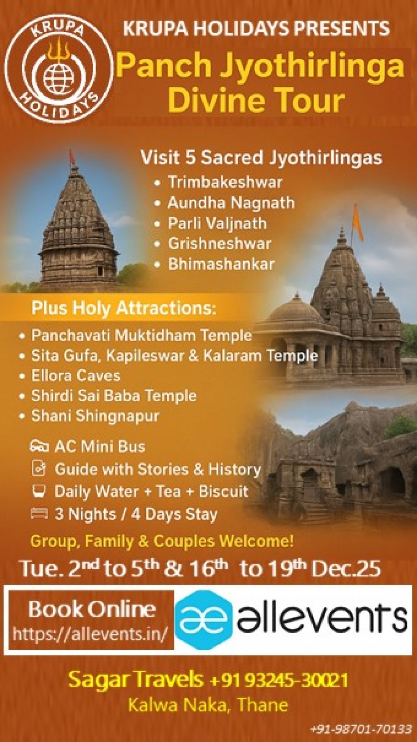 Panch Jyothirlinga Darshan & Stories, 16 December | Event in Thane | AllEvents