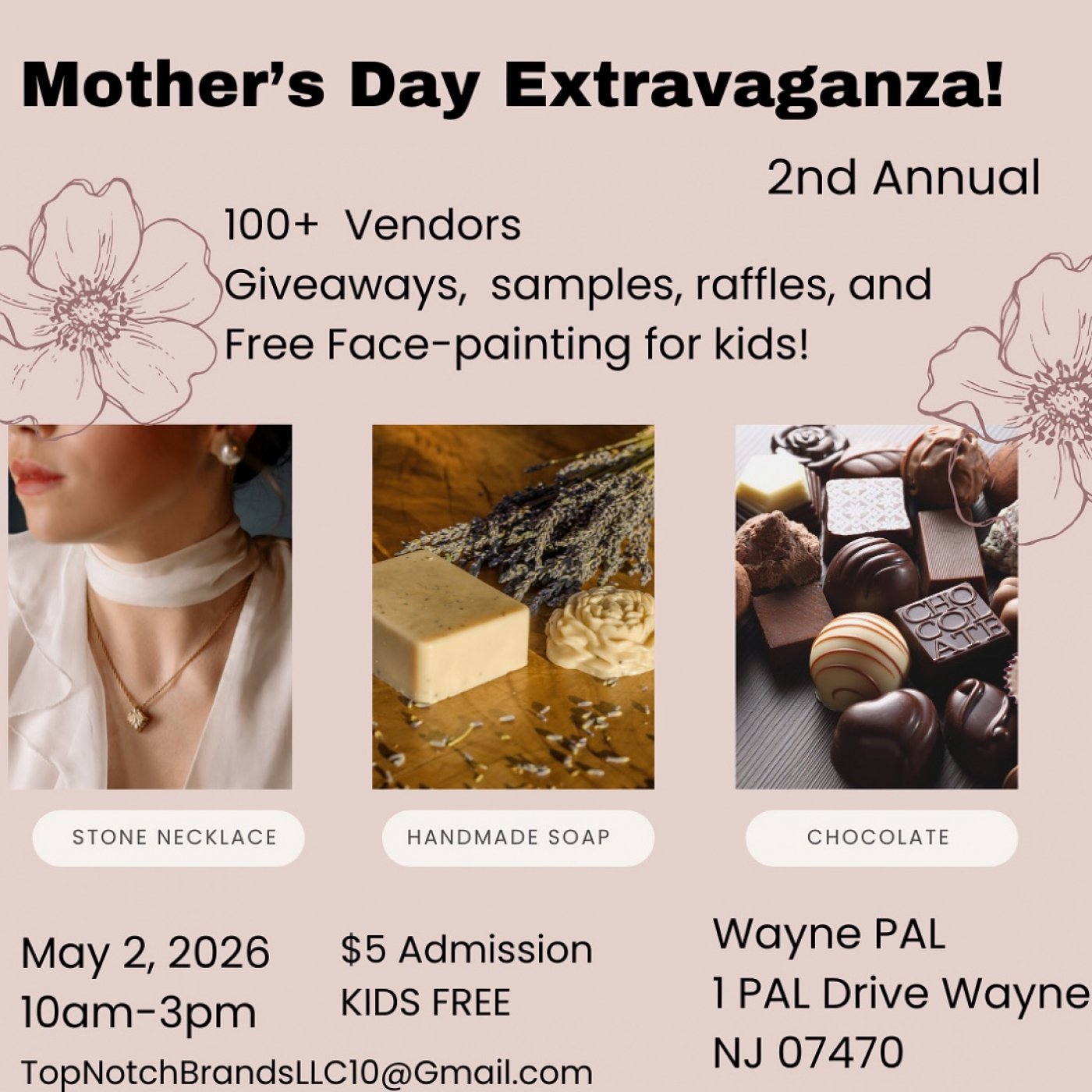 Mother’s Day Extravaganza 2nd Annual, 2 May | Event in Wayne | AllEvents