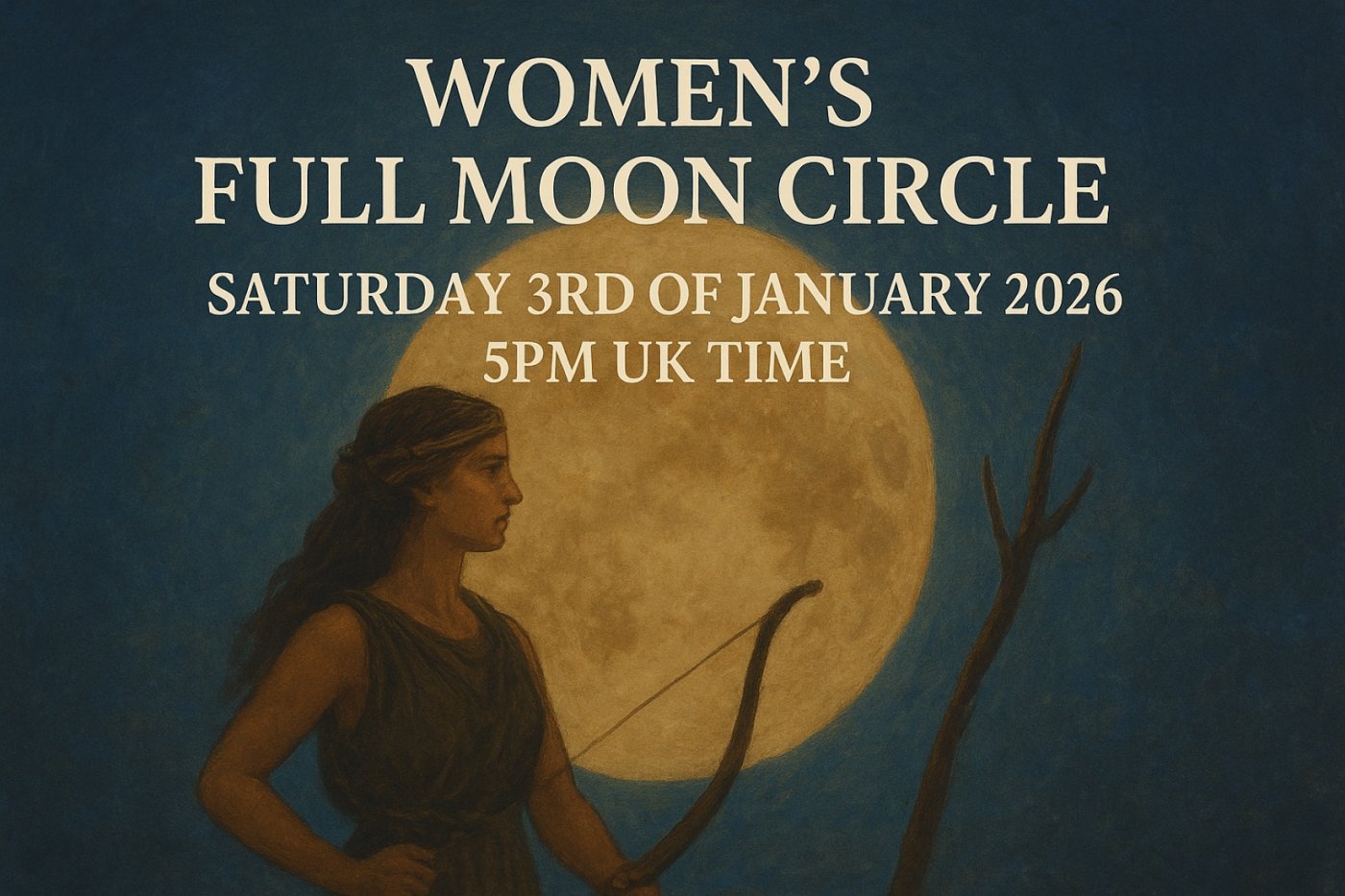 Full Moon Women’s Circle, 3 January | Online Event | AllEvents